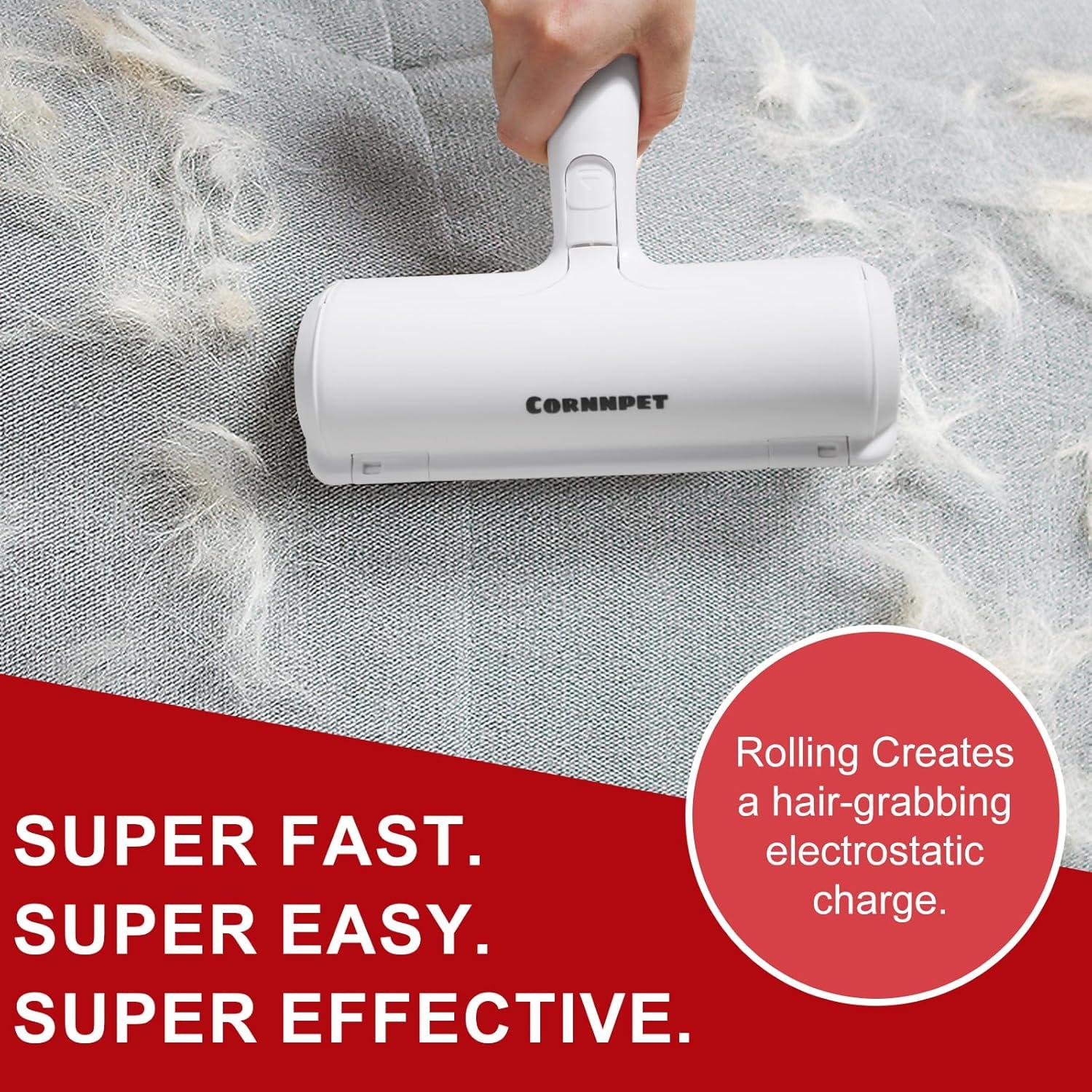 Rodillo Pegajoso Cornnpet para Pelo de Mascota - Reutilizable