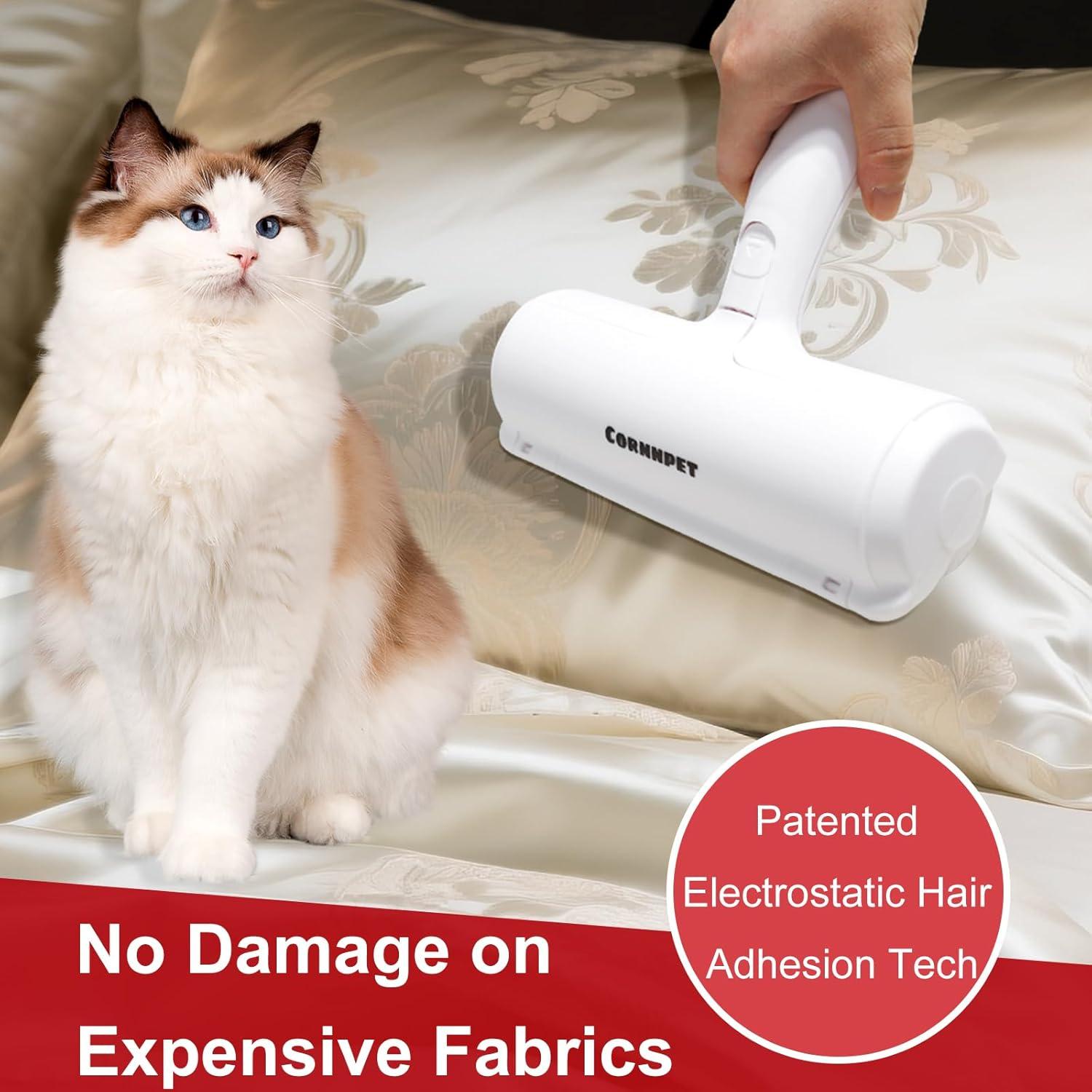 Rodillo Pegajoso Cornnpet para Pelo de Mascota - Reutilizable