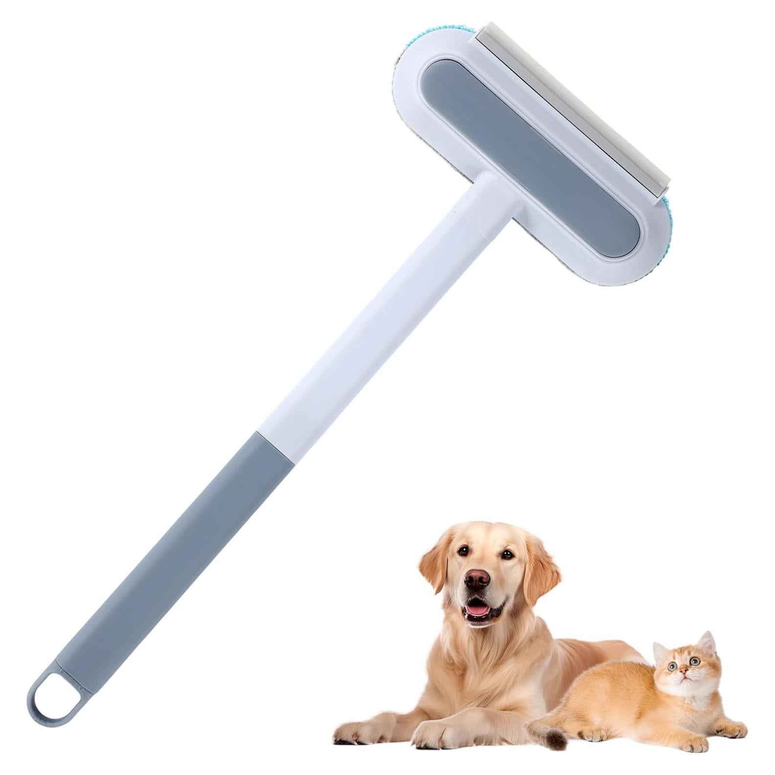 Removedor de Pelo de Mascotas 4 en 1 Lyreh, Mango Largo 43cm