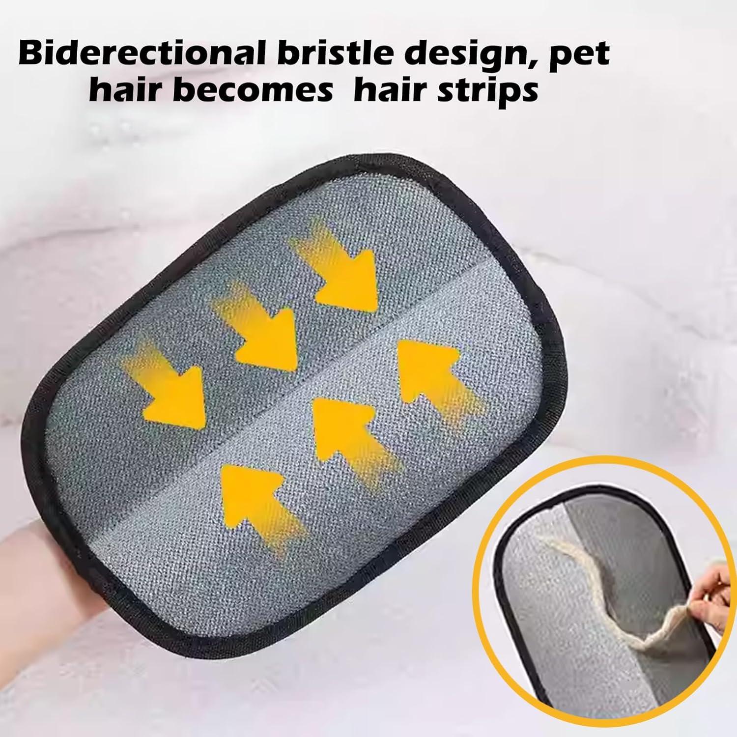 Paquete de 2 Guantes Electroestáticos JAYSHYNE para Pelo de Mascotas