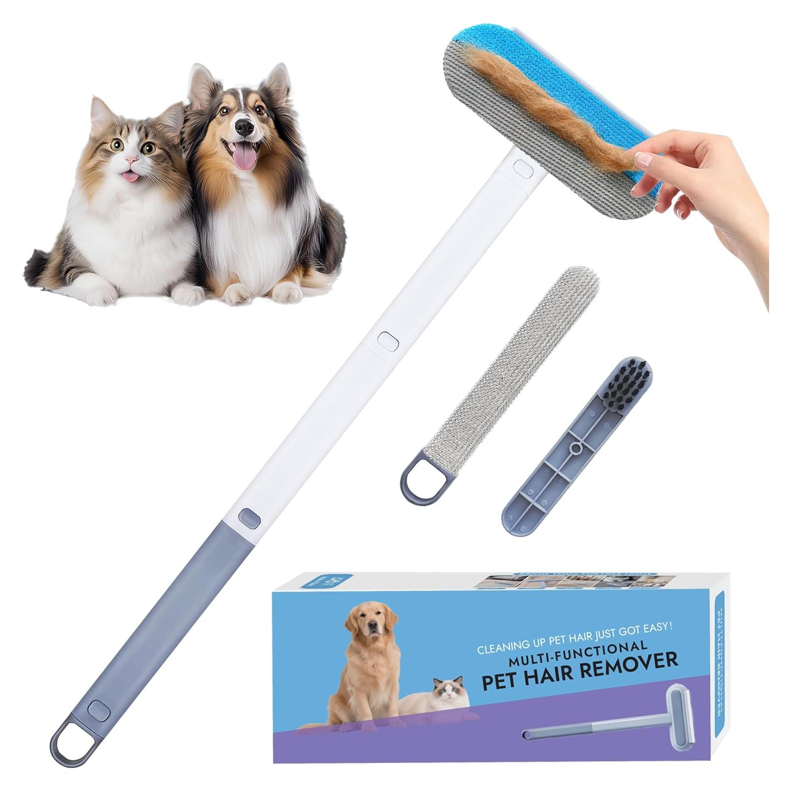 Cepillo Removedor de Pelo de Mascota Soarvita 60cm Reutilizable