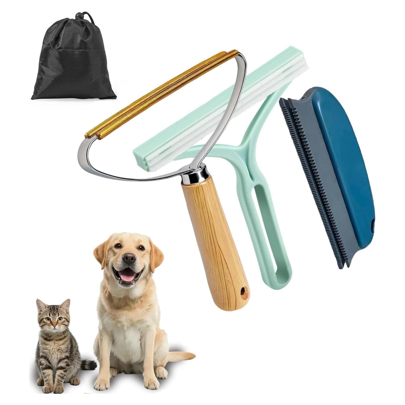 Qbily Removedor de Pelo de Mascotas 2da Gen - 3 Piezas