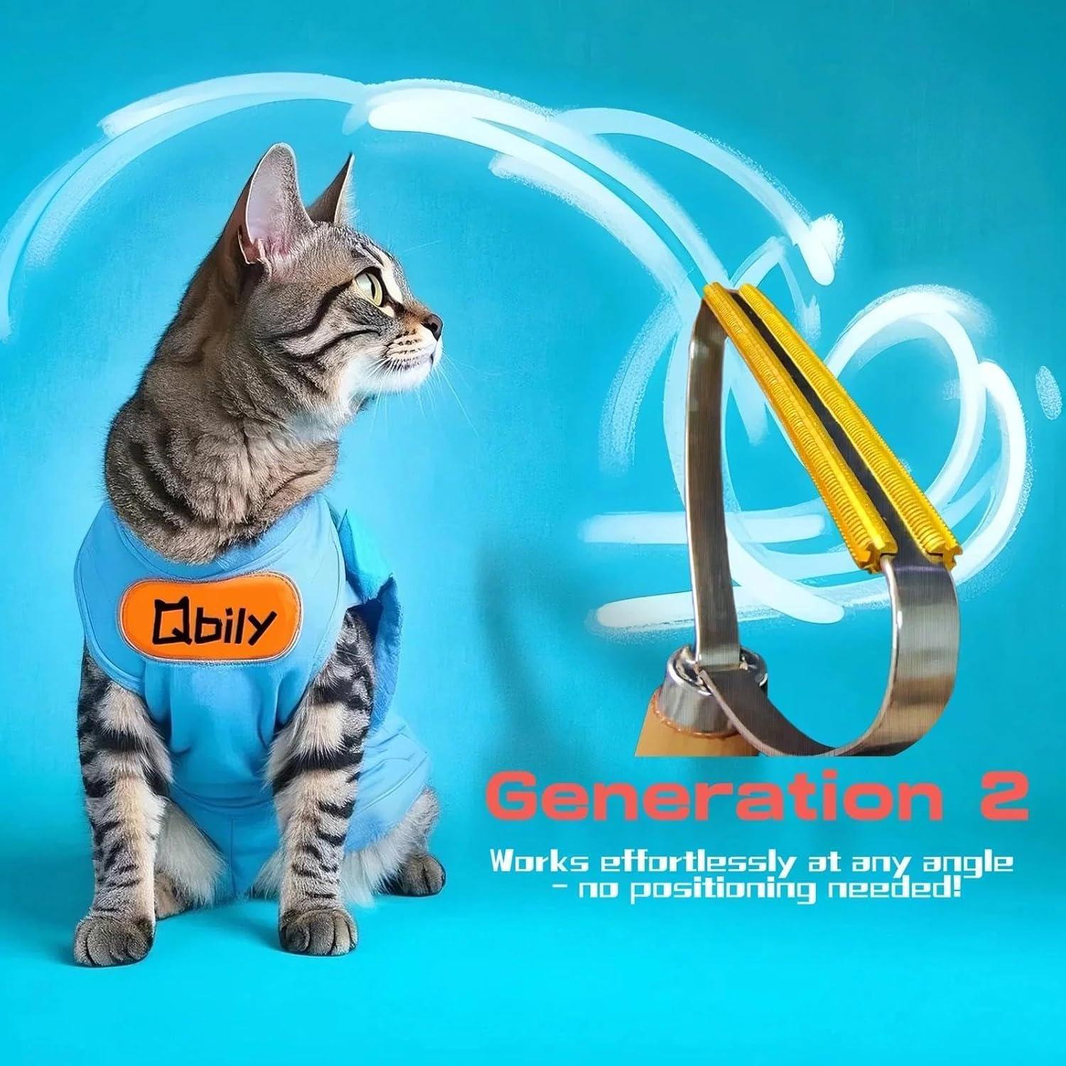 Qbily Removedor de Pelo de Mascotas 2da Gen - 3 Piezas