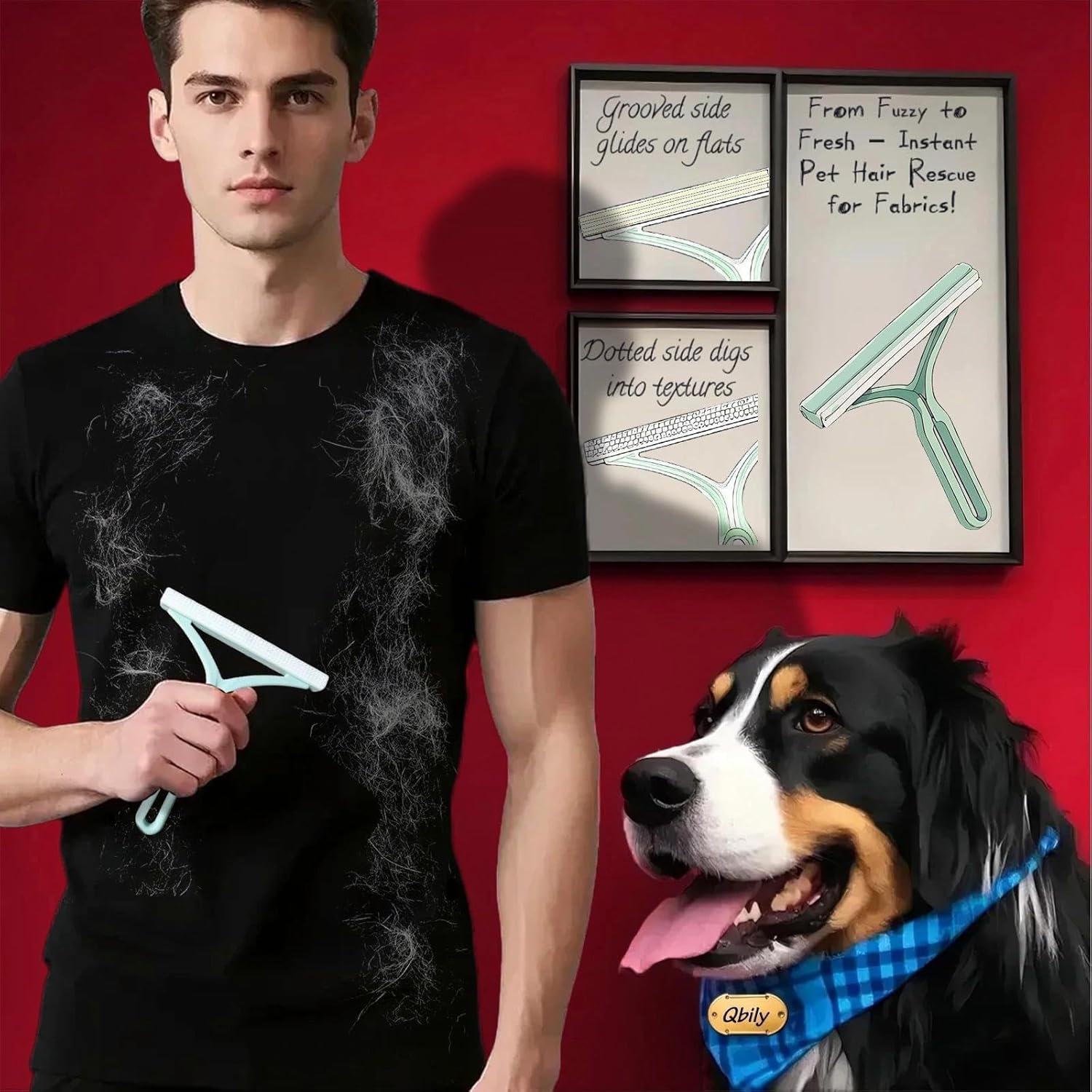 Qbily Removedor de Pelo de Mascotas 2da Gen - 3 Piezas