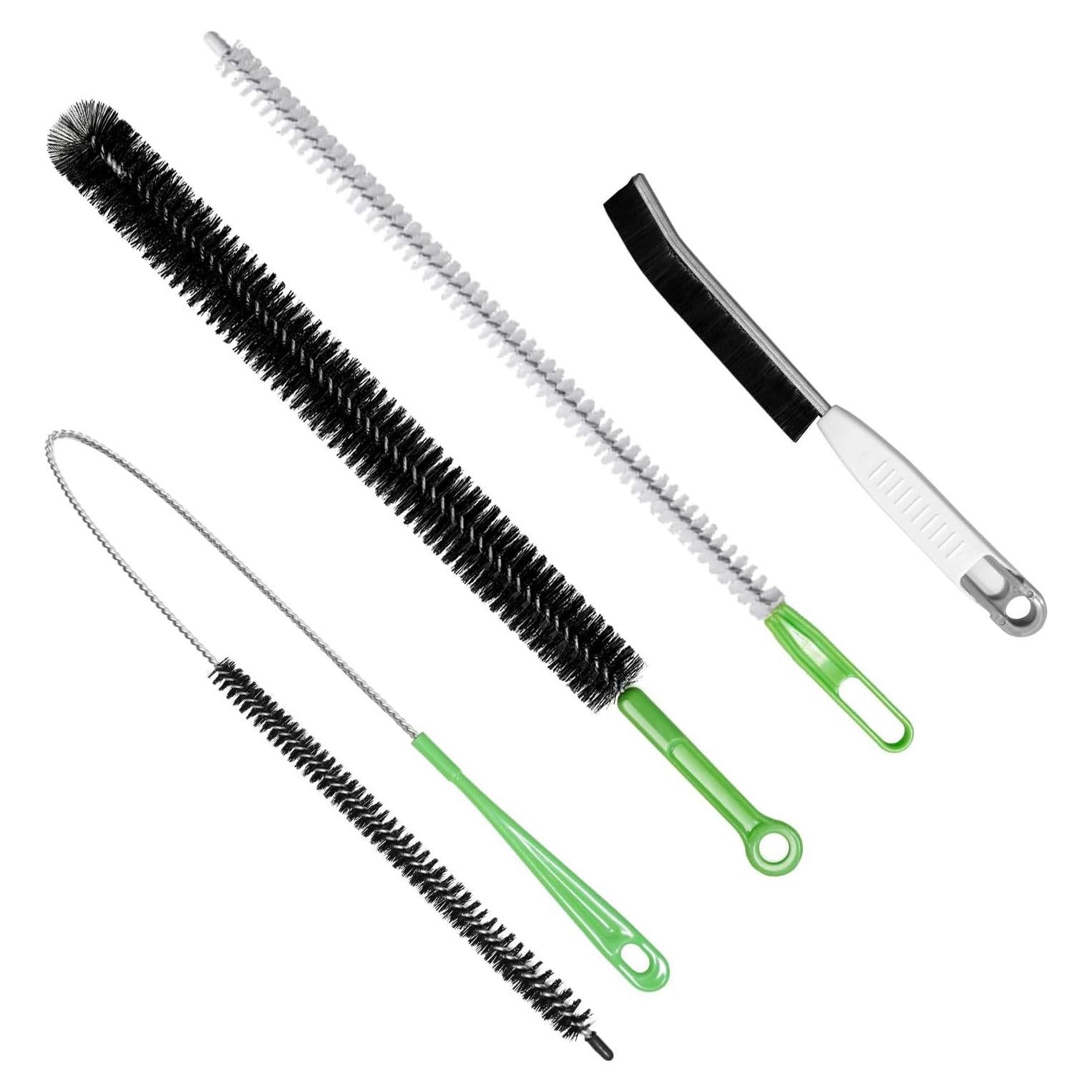 Juego de 4 cepillos de limpieza flexibles TAICHODEER - Multiusos