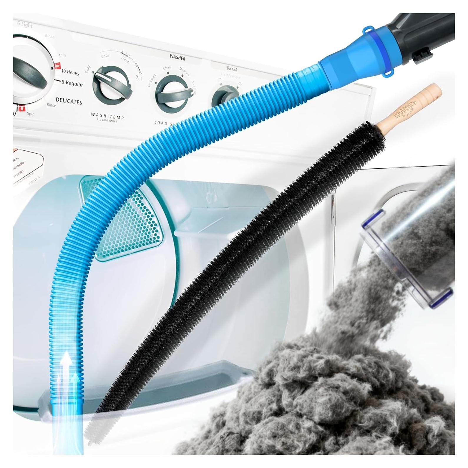 Kit Limpiador Ventilación Secadora Holikme 2 Piezas Azul