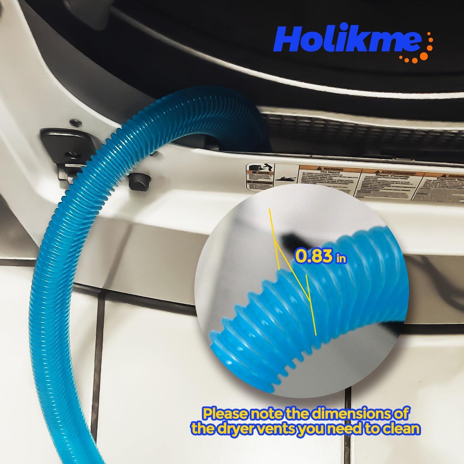 Kit Limpiador Ventilación Secadora Holikme 2 Piezas Azul