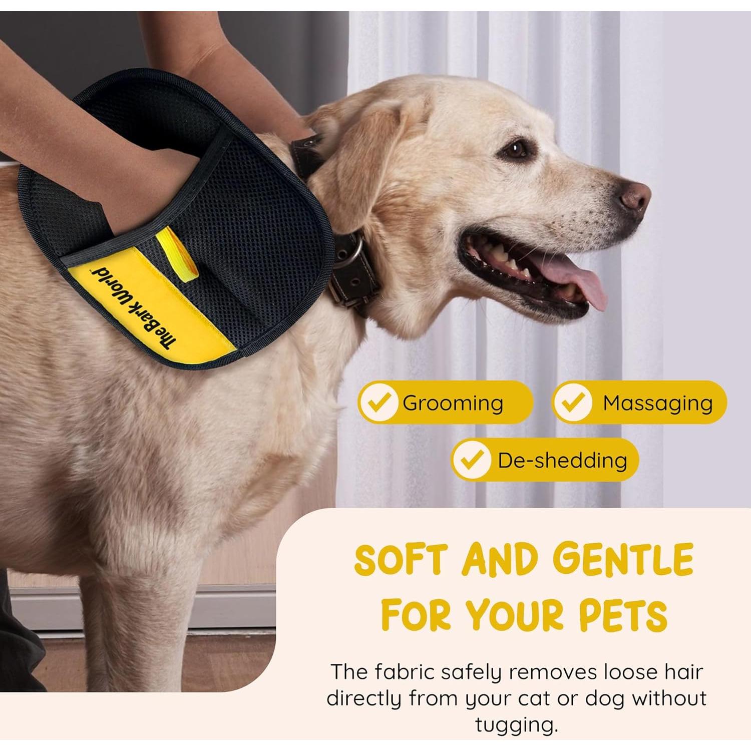 Guantes Electroestáticos para Remoción de Pelo de Mascota 2-Pack