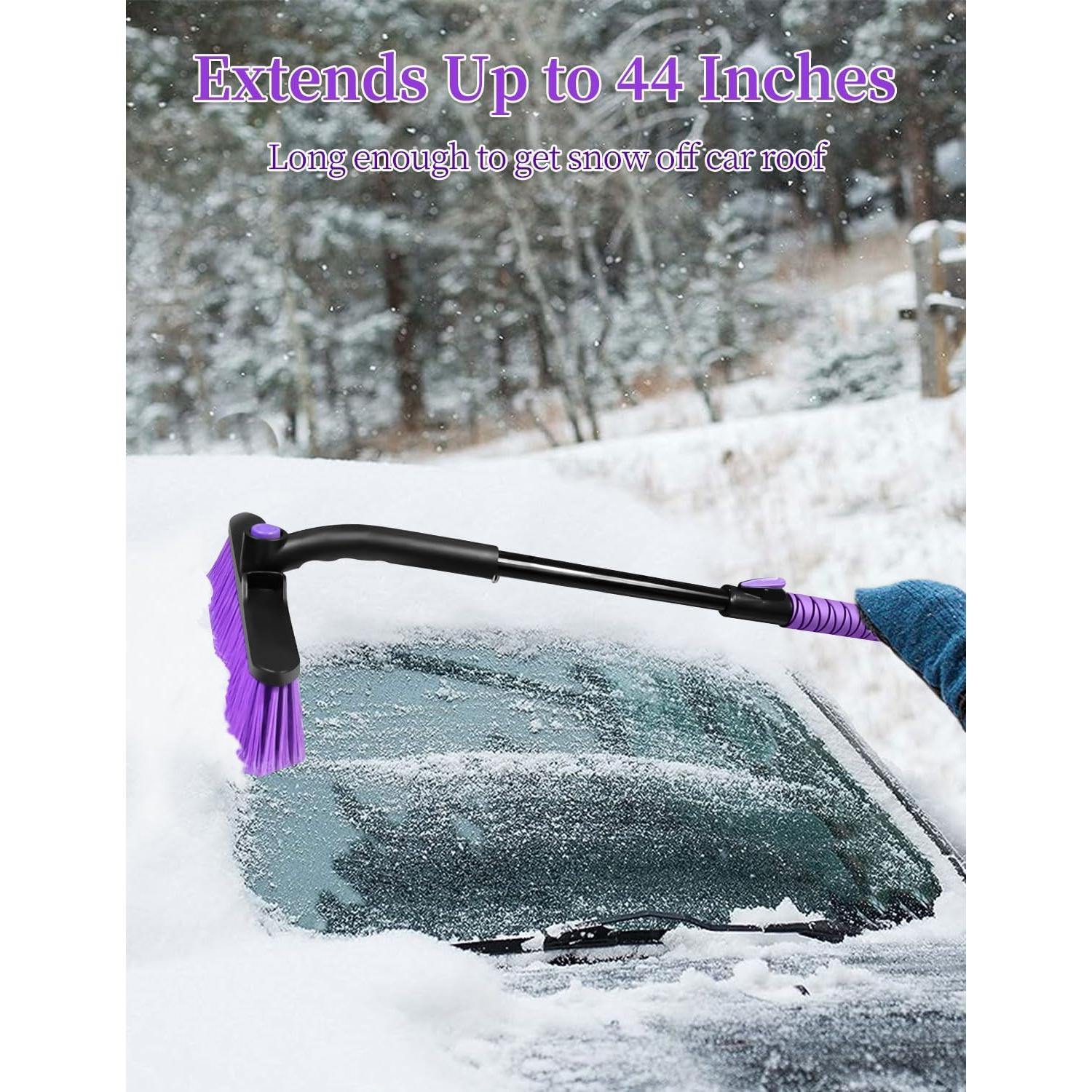 Cepillo de Nieve HEEYA 111.8 cm con Raspador de Hielo