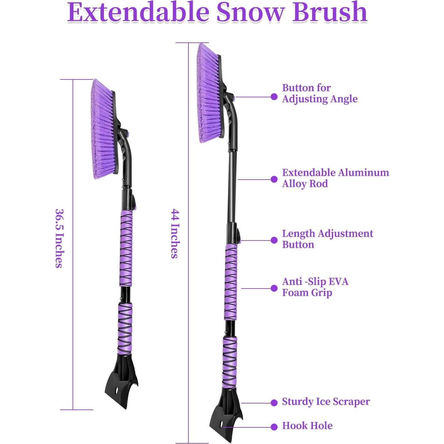 Cepillo de Nieve HEEYA 111.8 cm con Raspador de Hielo