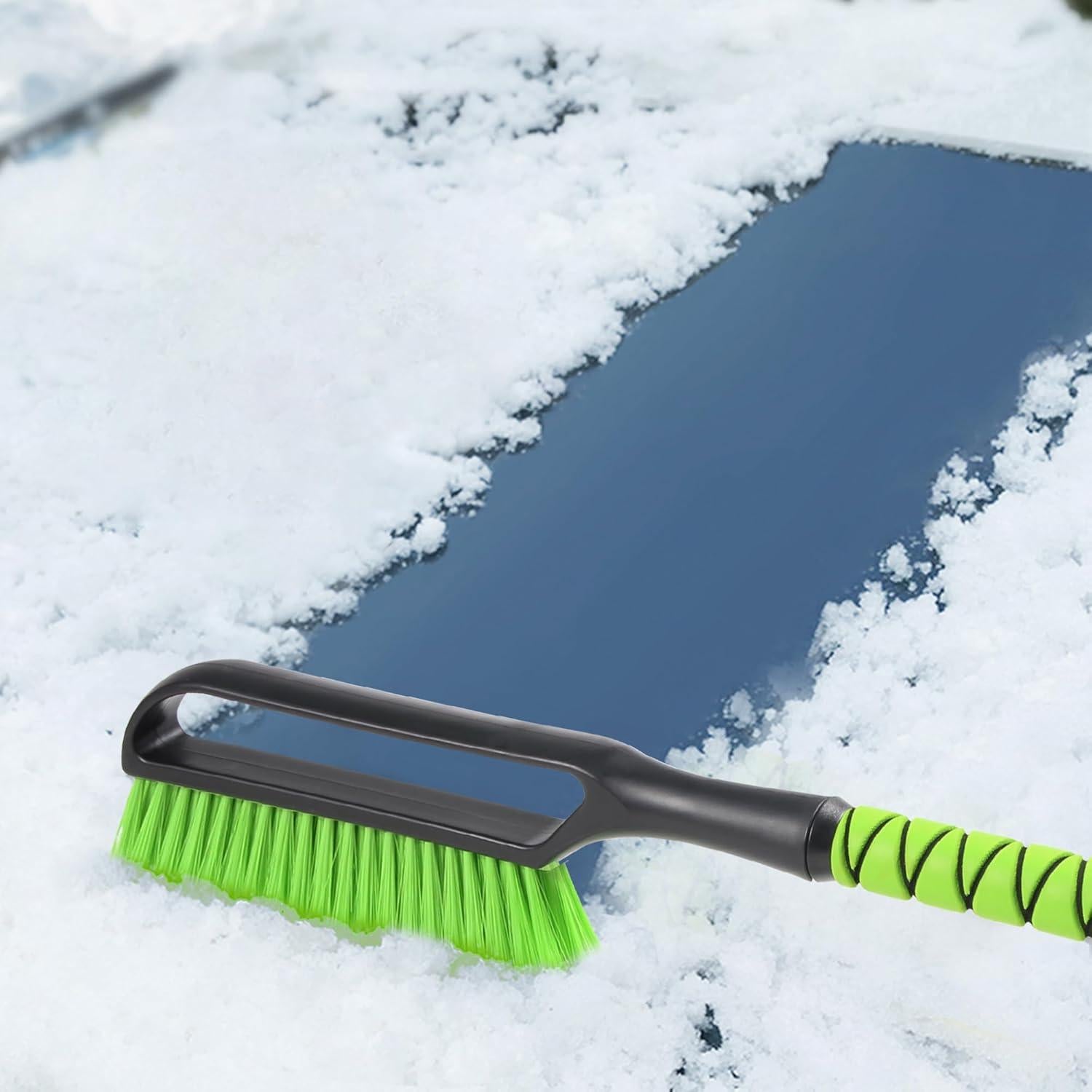 Cepillo de Nieve YEECOPON 68.6 cm y Raspador de Hielo 25.4 cm