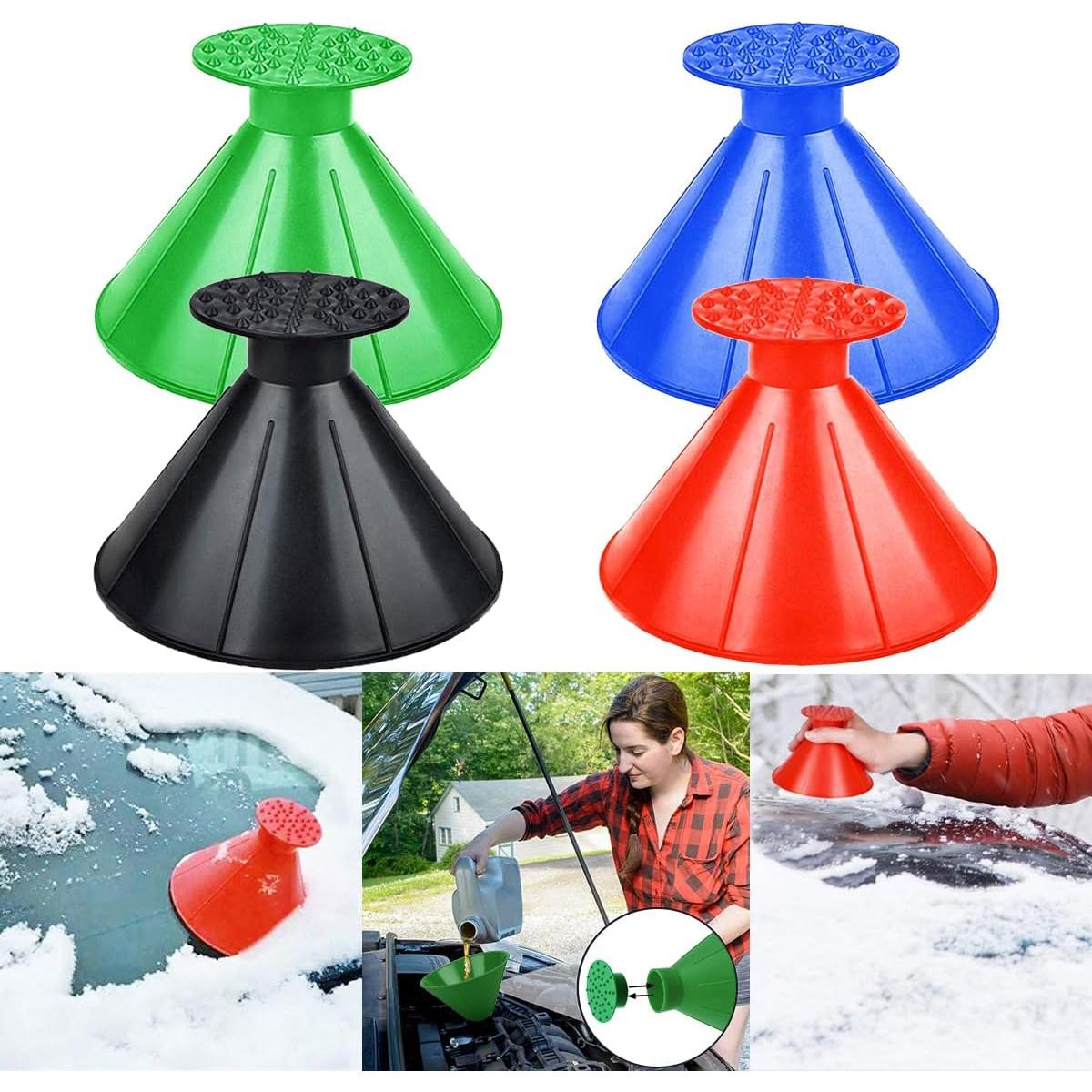 Raspadores de Hielo Vegepeel ICE103 - 4 Pcs Multifuncional