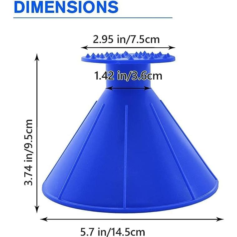 Raspadores de Hielo Vegepeel ICE103 - 4 Pcs Multifuncional