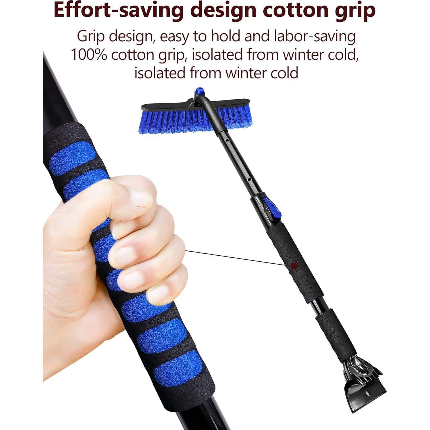 Cepillo de Nieve y Raspador de Hielo Auccutro 111.8 cm