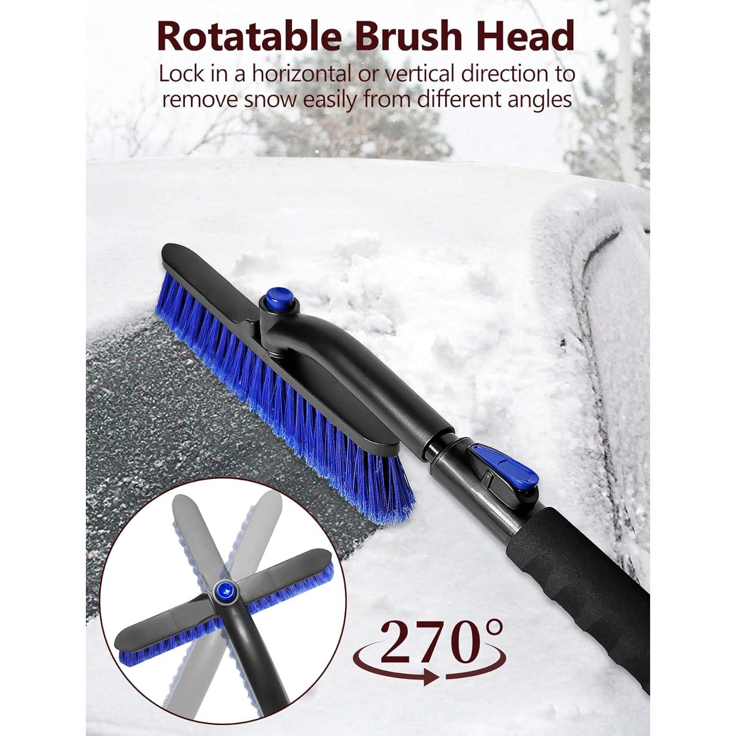 Cepillo de Nieve y Raspador de Hielo Auccutro 111.8 cm