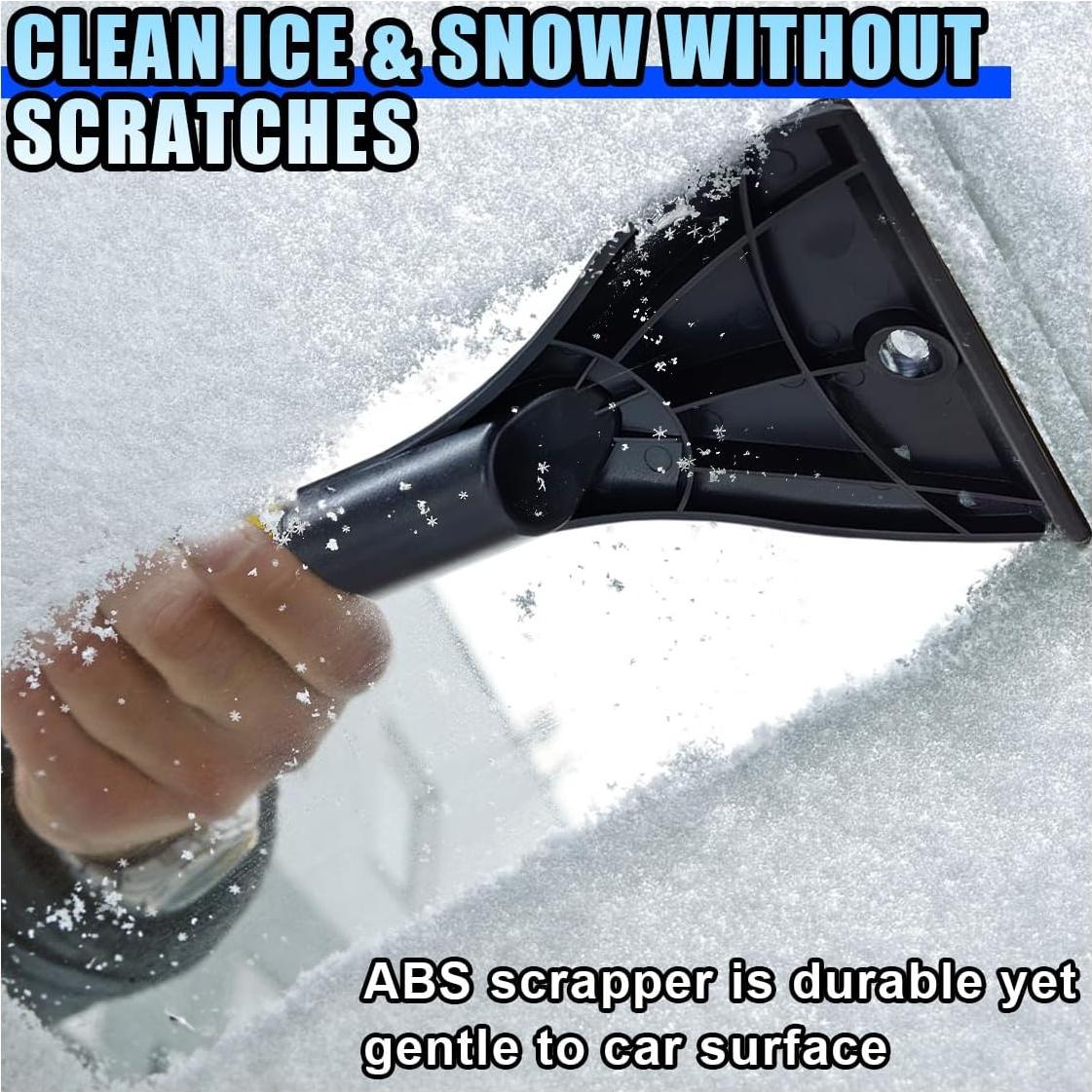 Raspador de Hielo y Cepillo de Nieve LHDOS 67.1 cm Amarillo