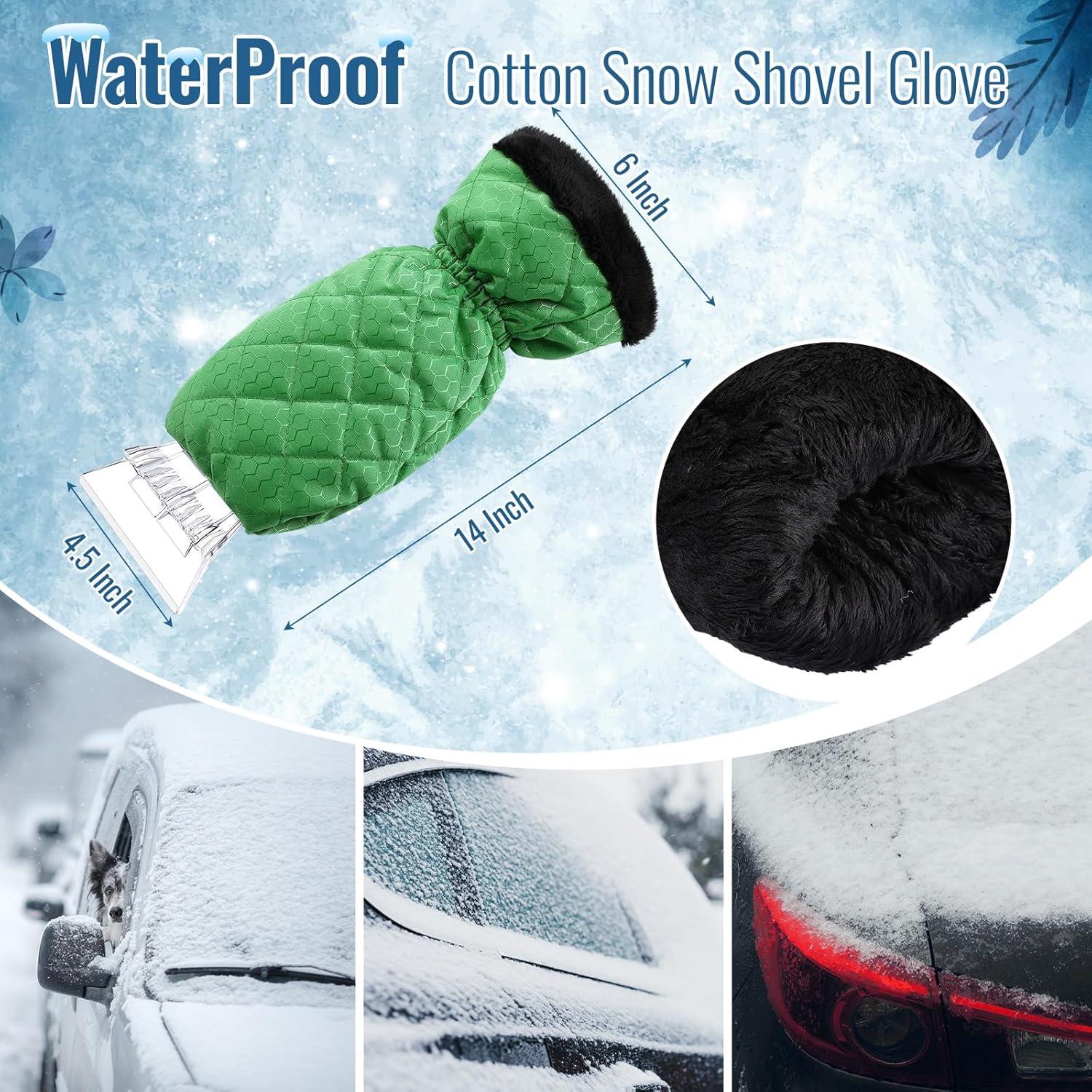 Raspador de Hielo con Guante WILLBOND - Remoción Rápida de Nieve