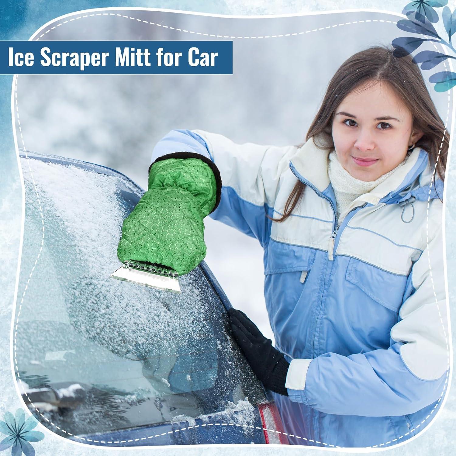 Raspador de Hielo con Guante WILLBOND - Remoción Rápida de Nieve