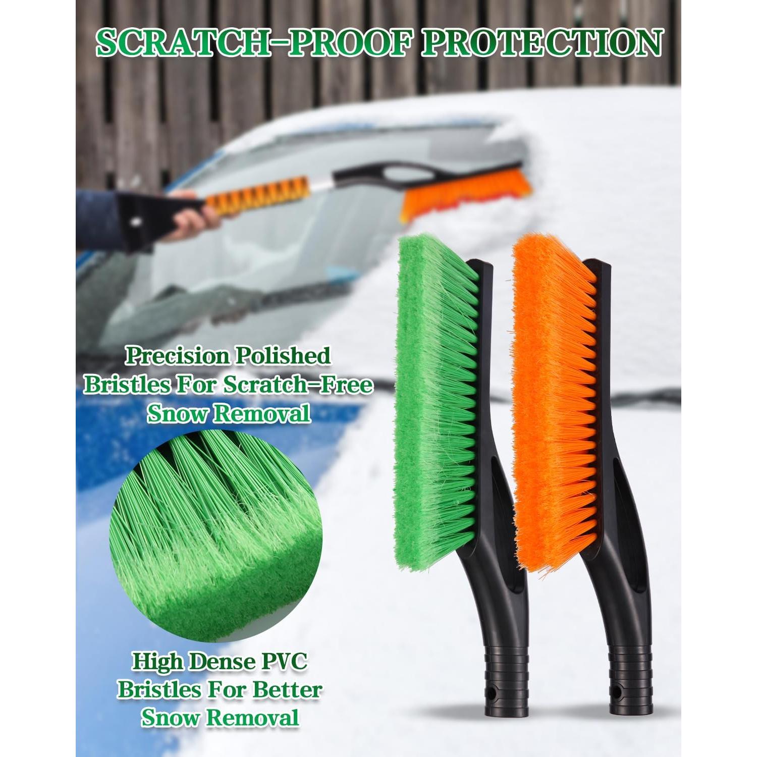 Paquete 2 Cepillos de Nieve y Raspador de Hielo ZERIXA