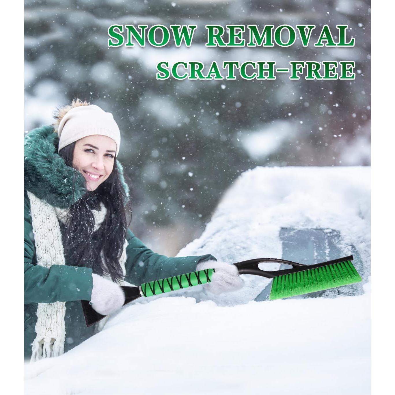Paquete 2 Cepillos de Nieve y Raspador de Hielo ZERIXA