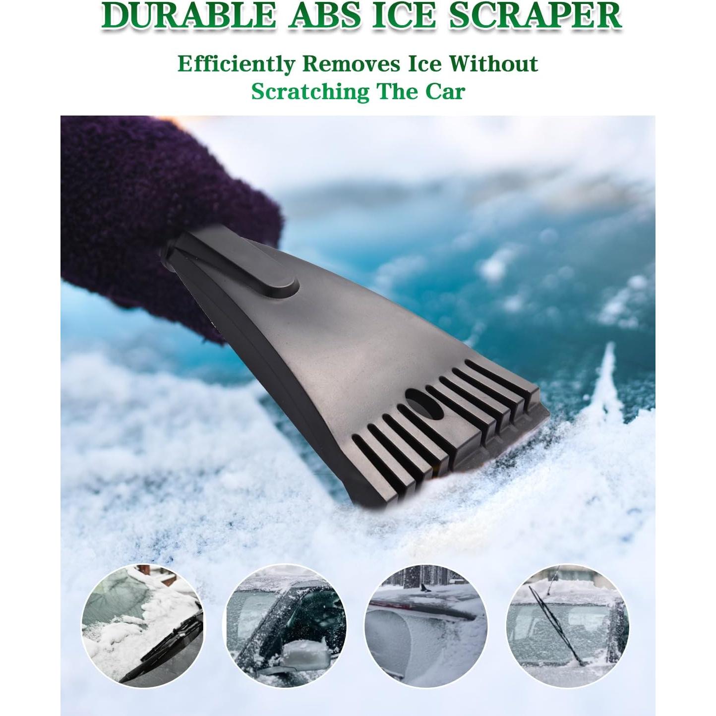 Paquete 2 Cepillos de Nieve y Raspador de Hielo ZERIXA