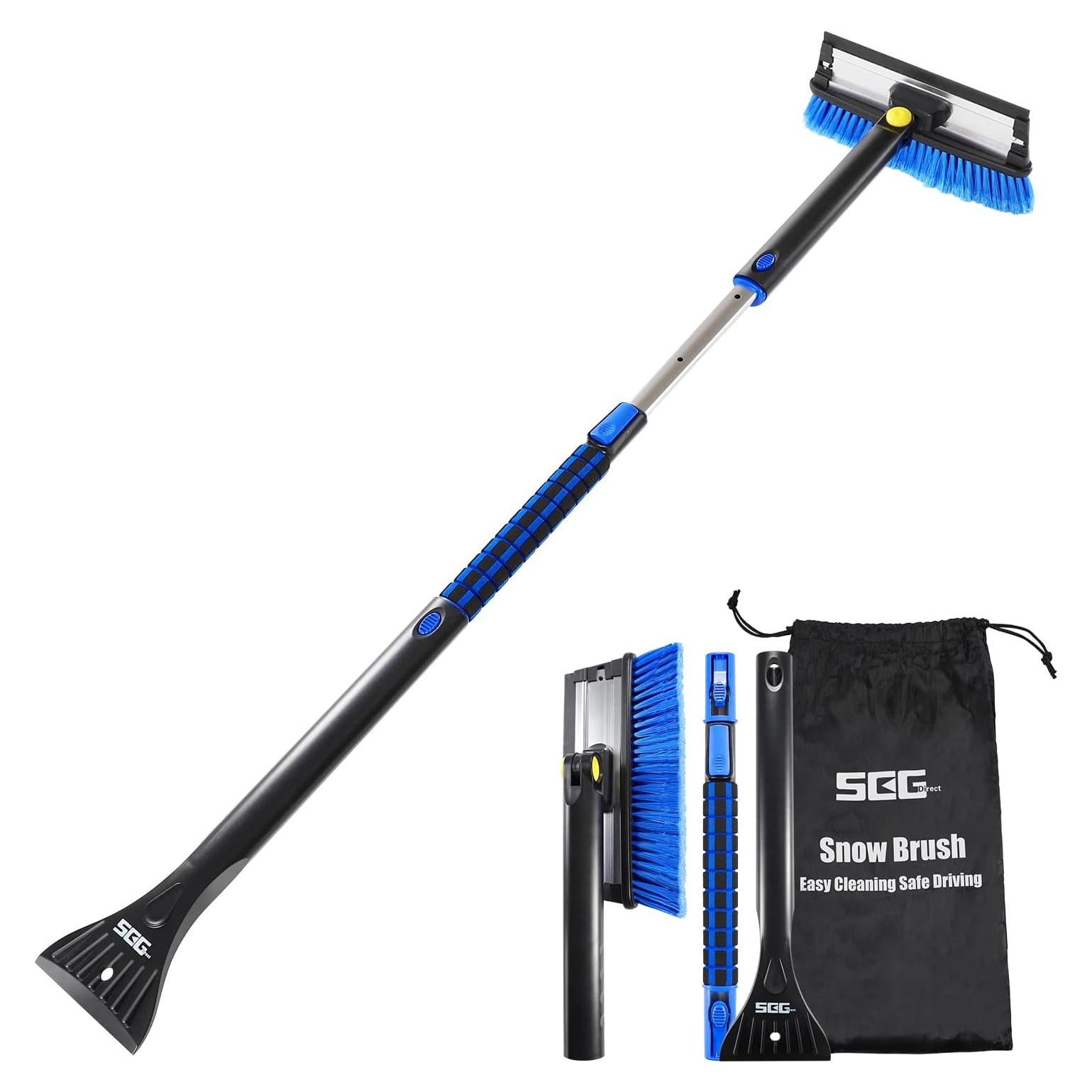 Cepillo de Nieve Extensible SEG Direct 127 cm con Raspador