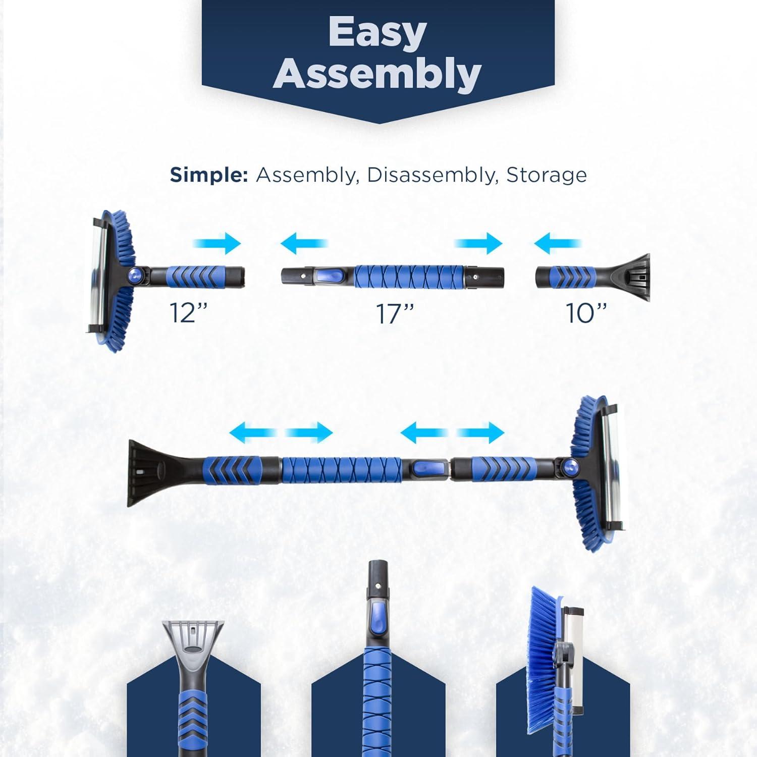 Raspador de Hielo y Cepillo de Nieve SNOWDRIFT 99 cm