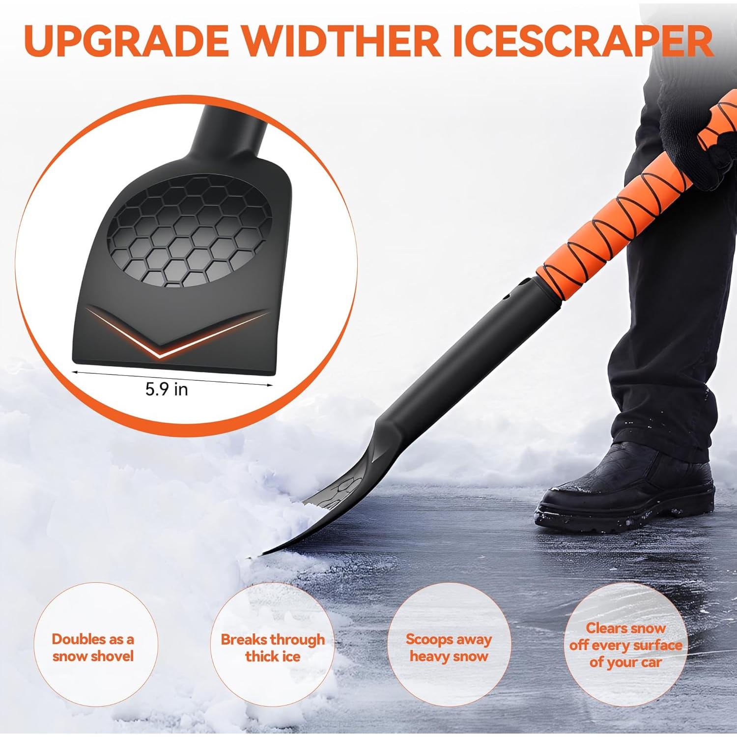 Cepillo de Nieve y Raspador de Hielo SIOKIUU CY-0122 110 cm