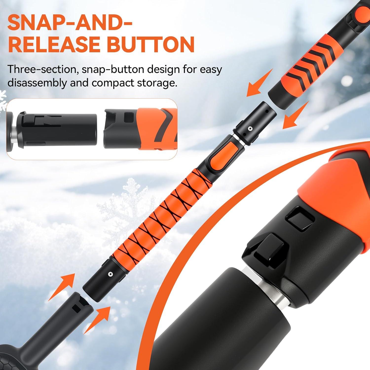 Cepillo de Nieve y Raspador de Hielo SIOKIUU CY-0122 110 cm