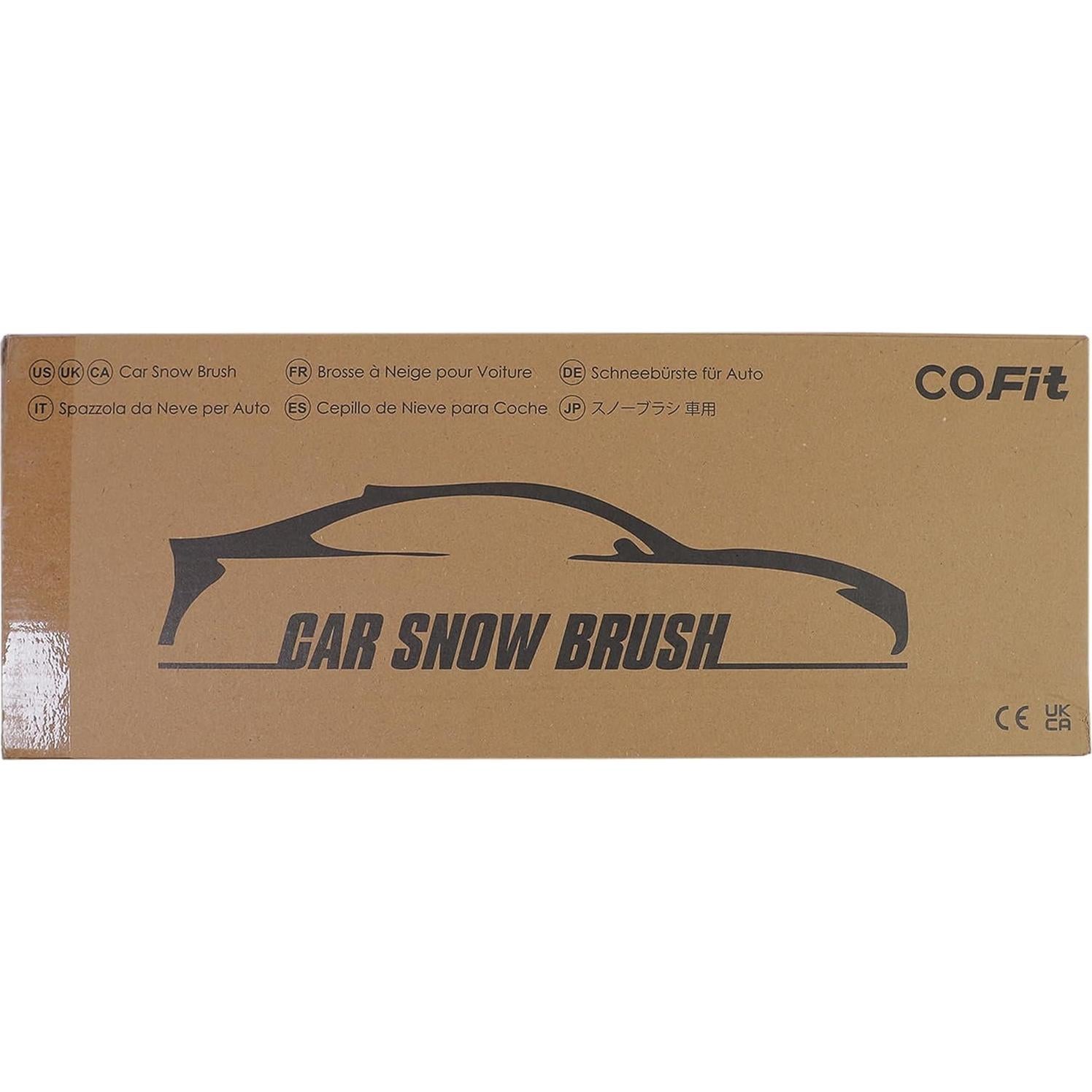 Cepillo de Nieve 3 en 1 COFIT 99 cm con Raspador y Limpiaparabrisas