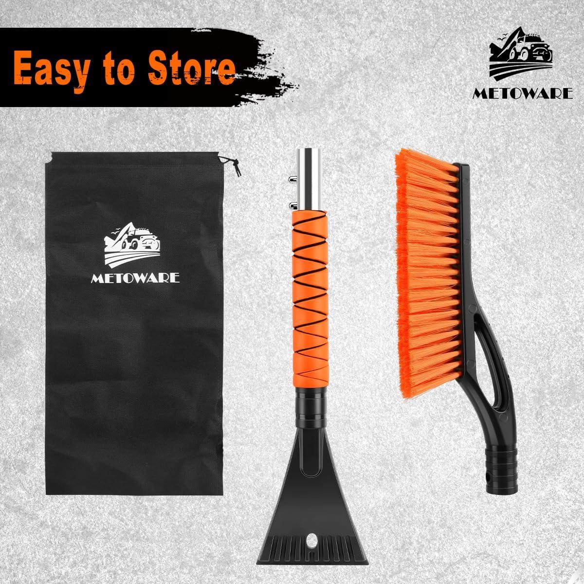 Cepillo de Nieve y Raspador de Hielo METOWARE 68.58 cm 2 Paquete