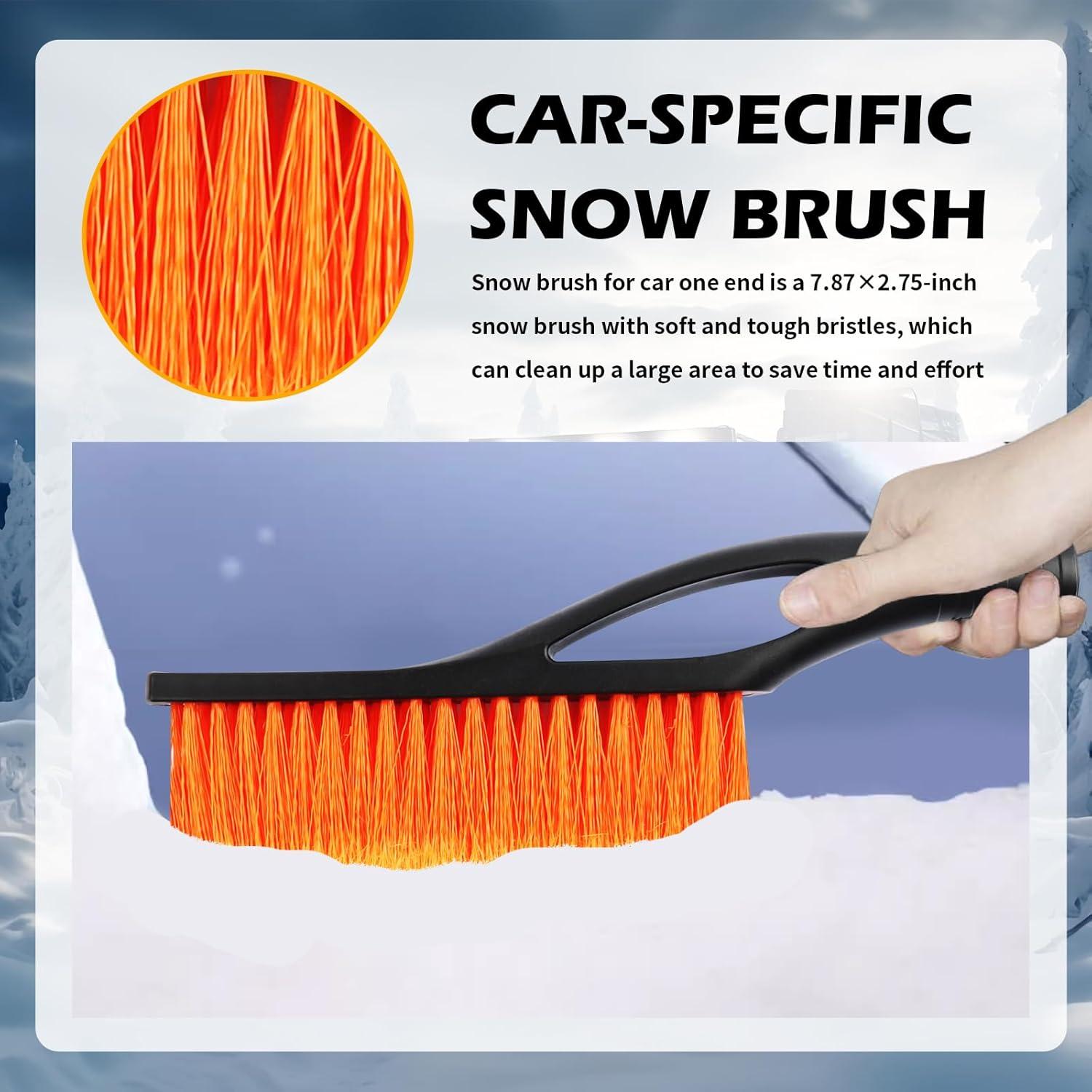 Raspador de Hielo 2 en 1 YGDMD para Parabrisas de Coche