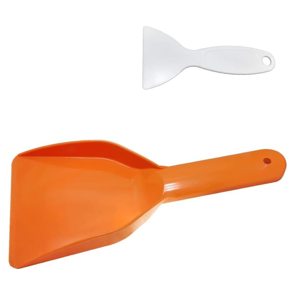 Pala de Nieve GEiNNOVA 2 Paquete Naranja 12.5x28 cm