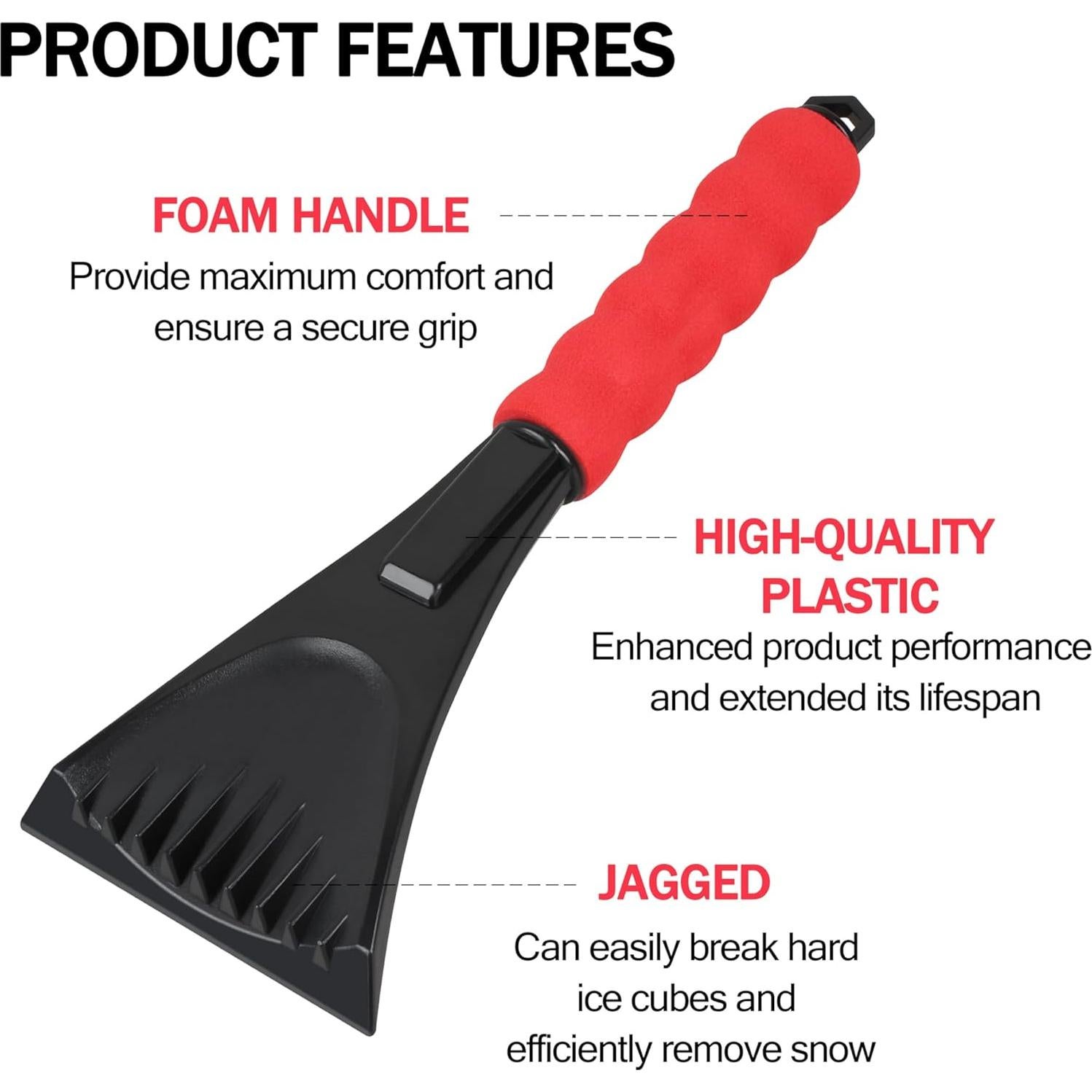 Raspadores de Hielo para Parabrisas CNGGV GuaBingJi-02 - 2 Piezas