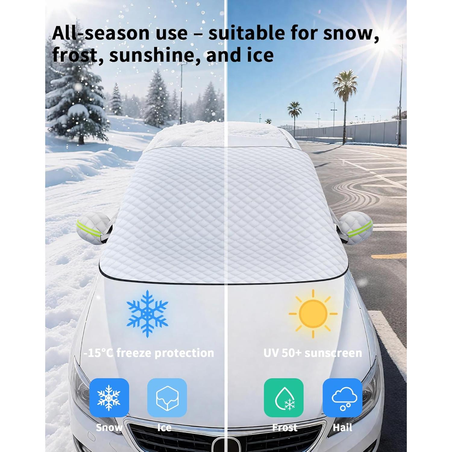 Cubierta de Parabrisas COFSODI para Nieve y Hielo - M