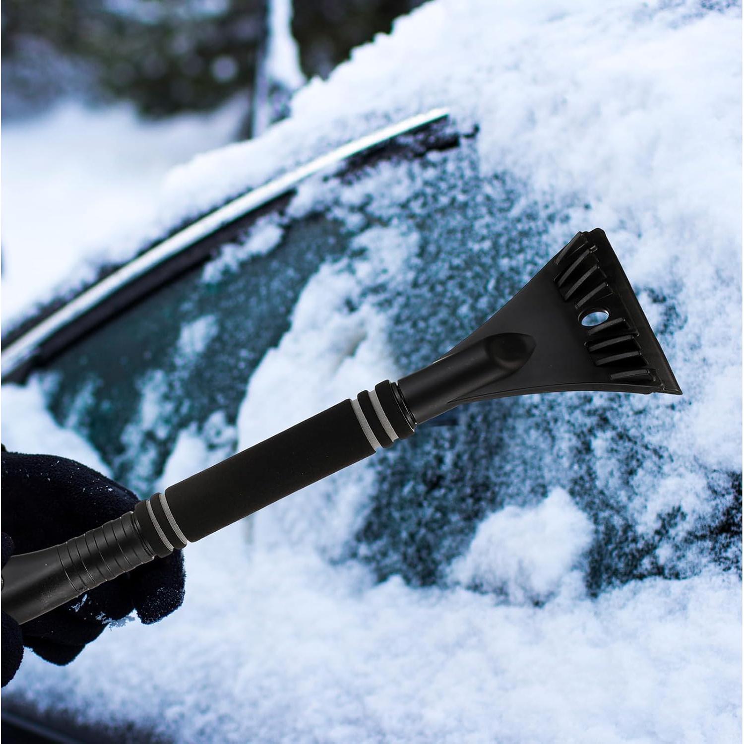 Cepillo de Nieve y Raspador de Hielo Baderke LE2945 59cm Negro