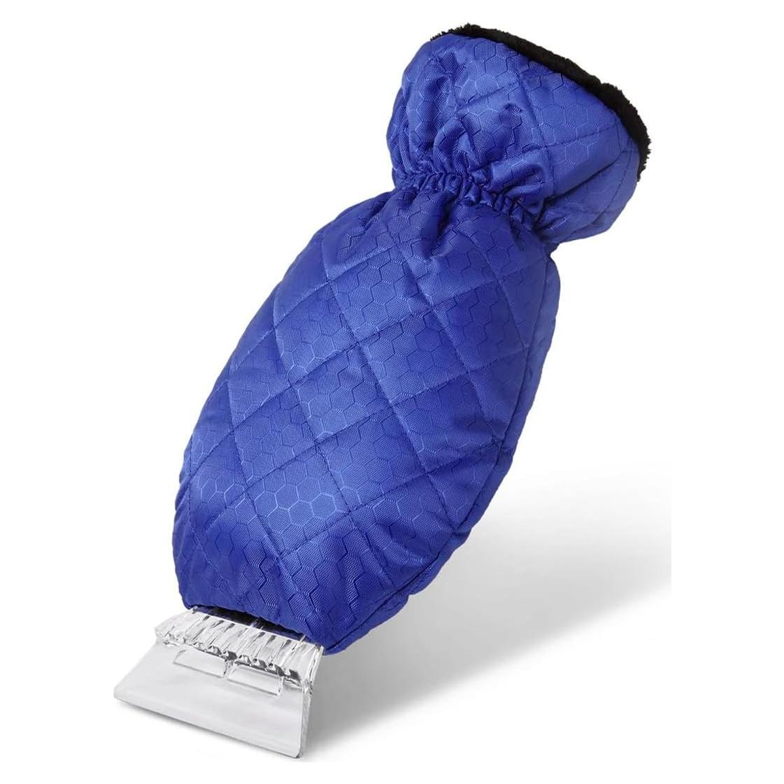 Raspador de Hielo con Guante Povtii - Azul, 34 cm, Impermeable