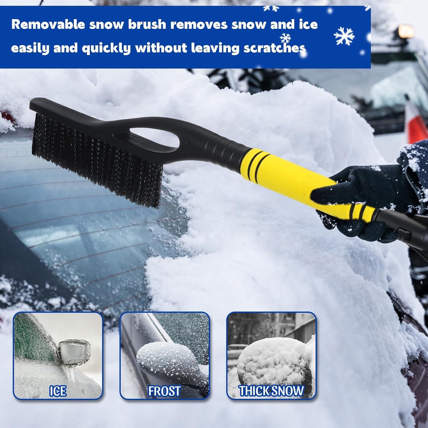 20 Raspadores de Hielo y Cepillos de Nieve Uiifan 60 cm