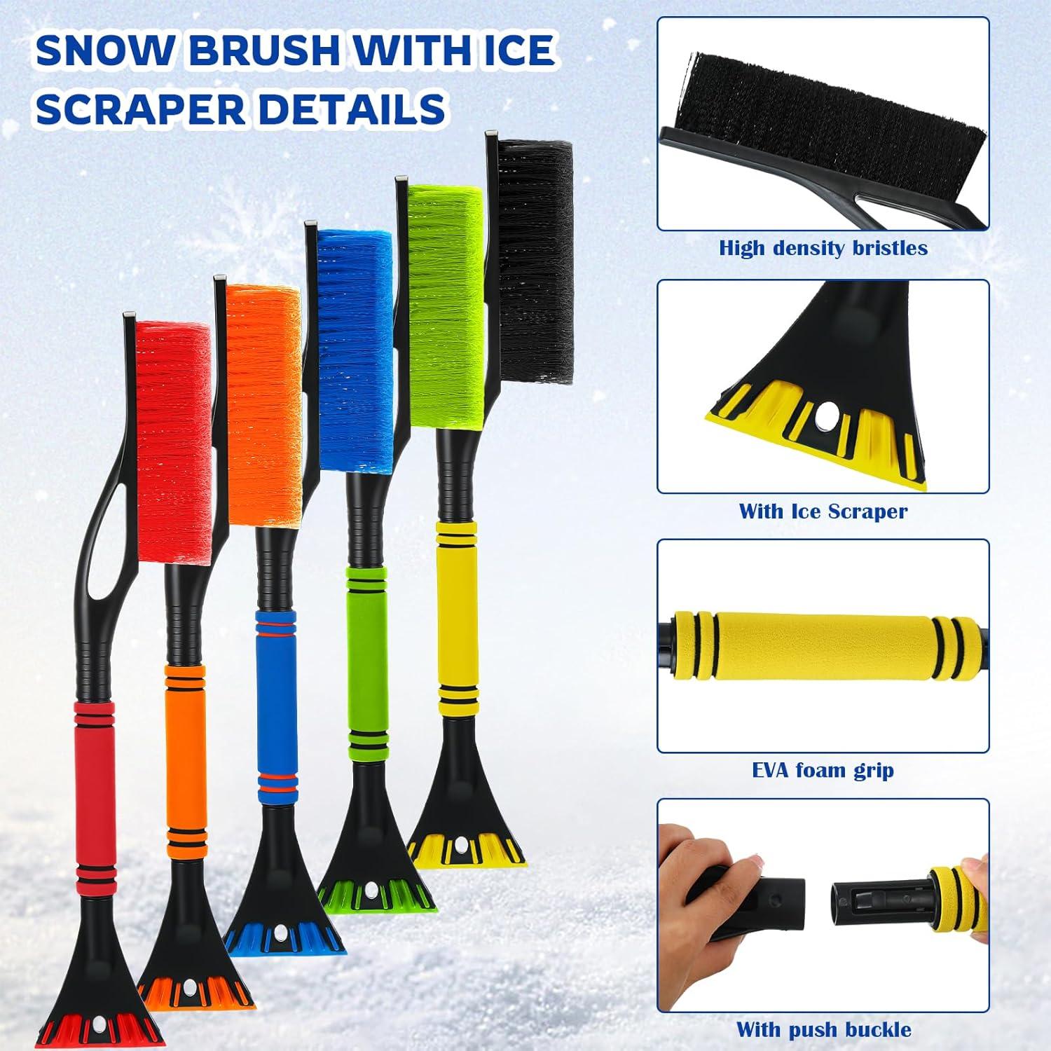 20 Raspadores de Hielo y Cepillos de Nieve Uiifan 60 cm