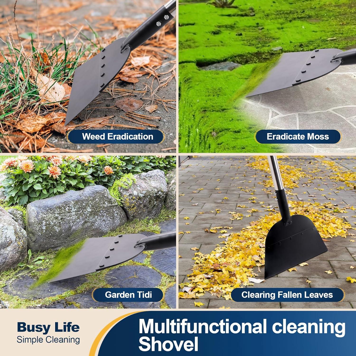 Pala de Nieve Yocada 168 cm con Mango Ergonómico y Acero