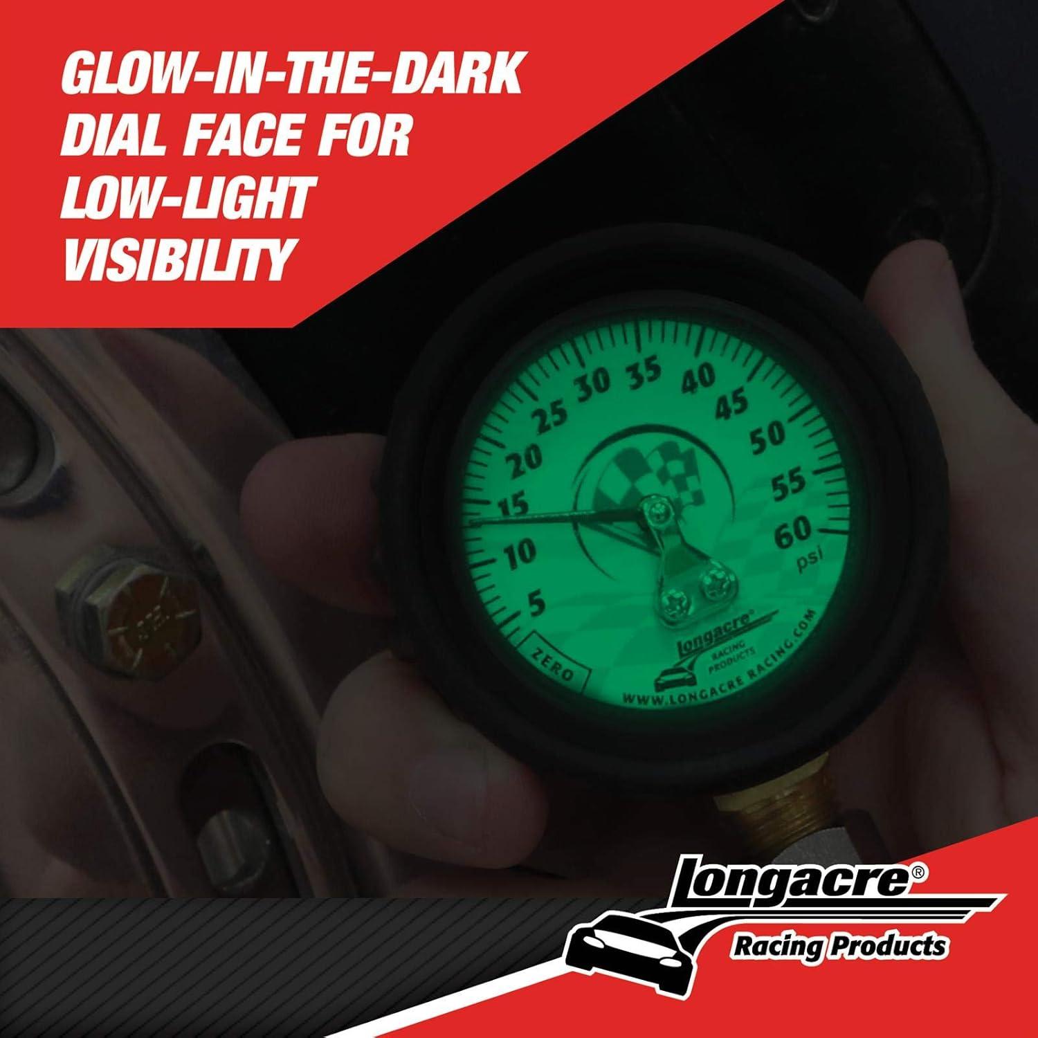Medidor de Presión de Neumáticos Longacre 52004 0-60 PSI