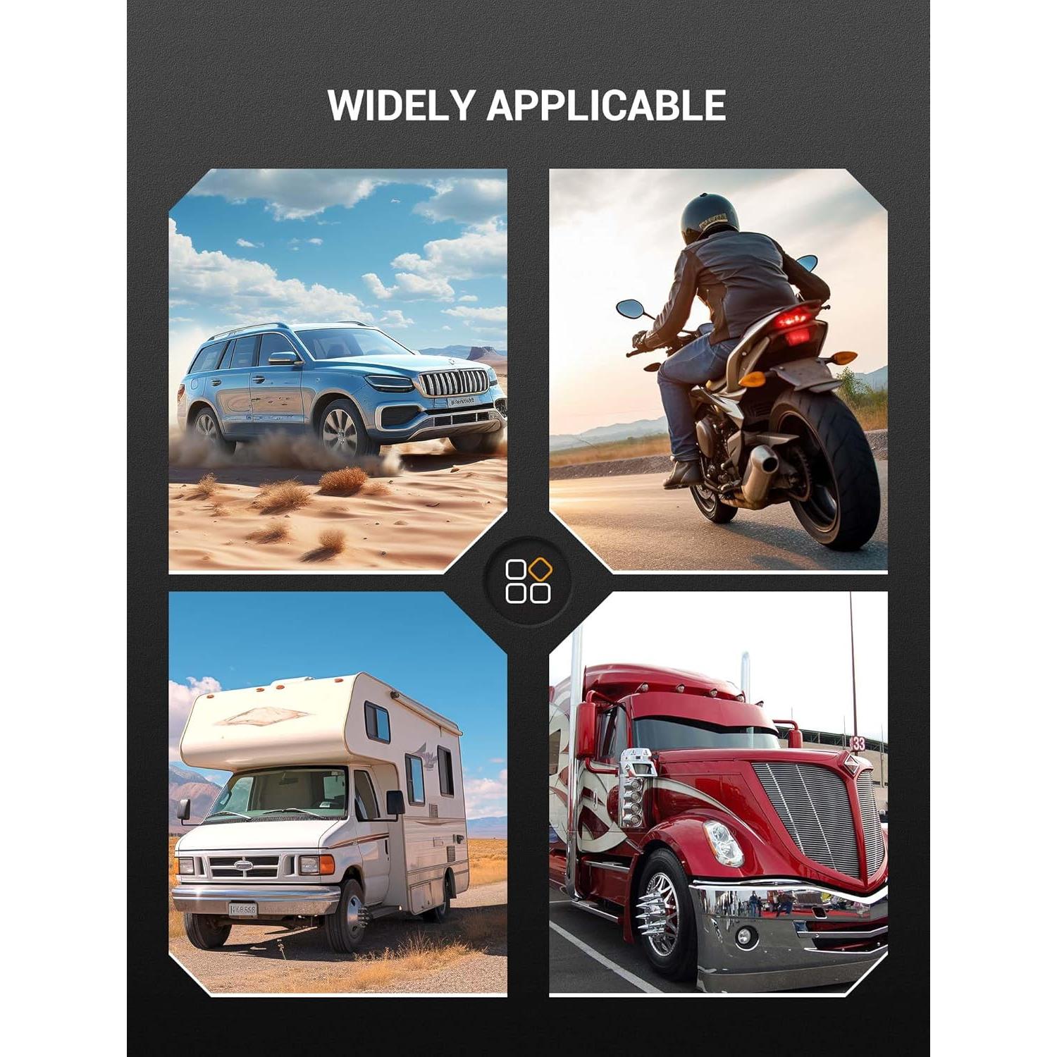 Manómetro de presión EVOULTES con inflador 10-120 PSI 69.85 cm