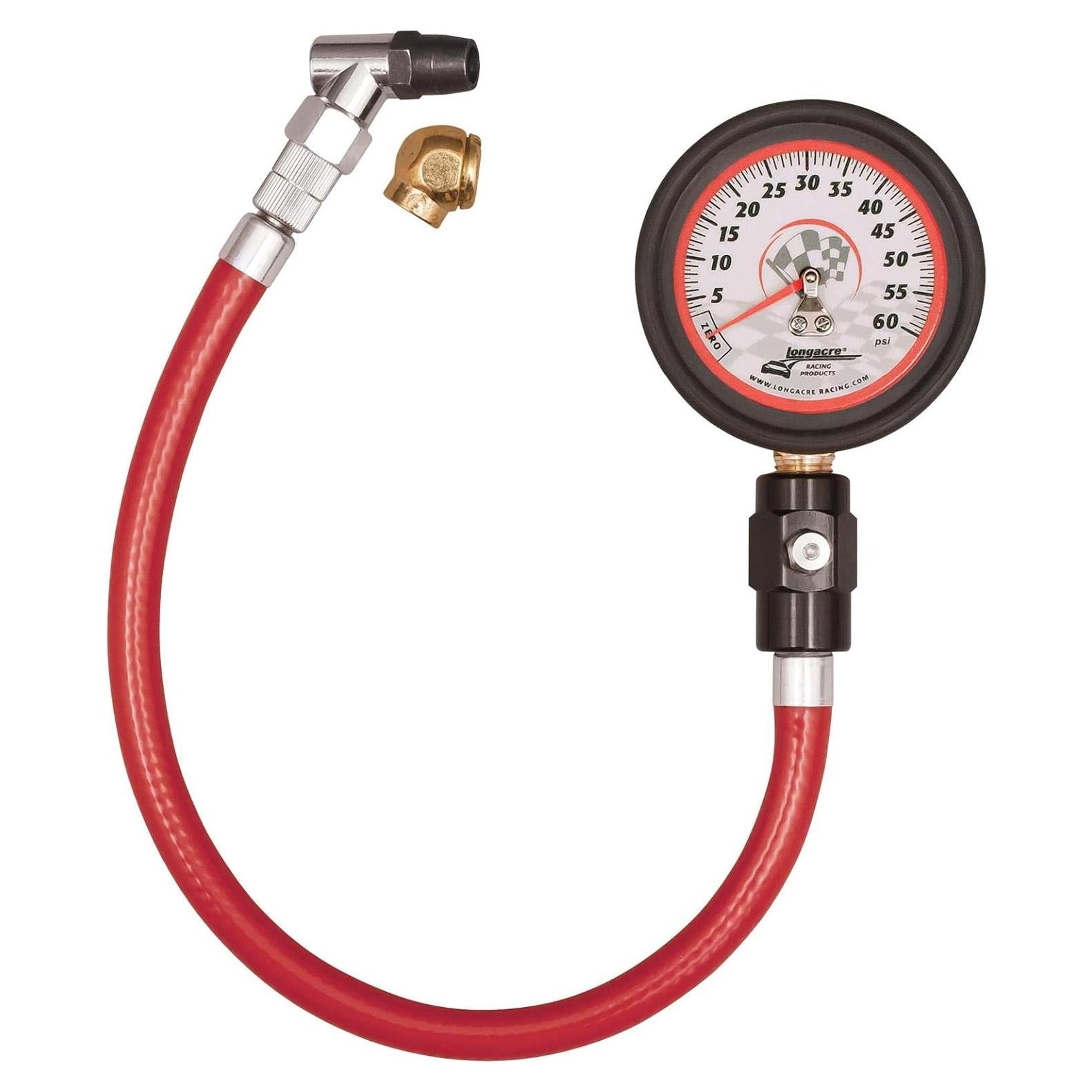 Medidor de Presión de Neumáticos Longacre 52-52003 0-60 PSI