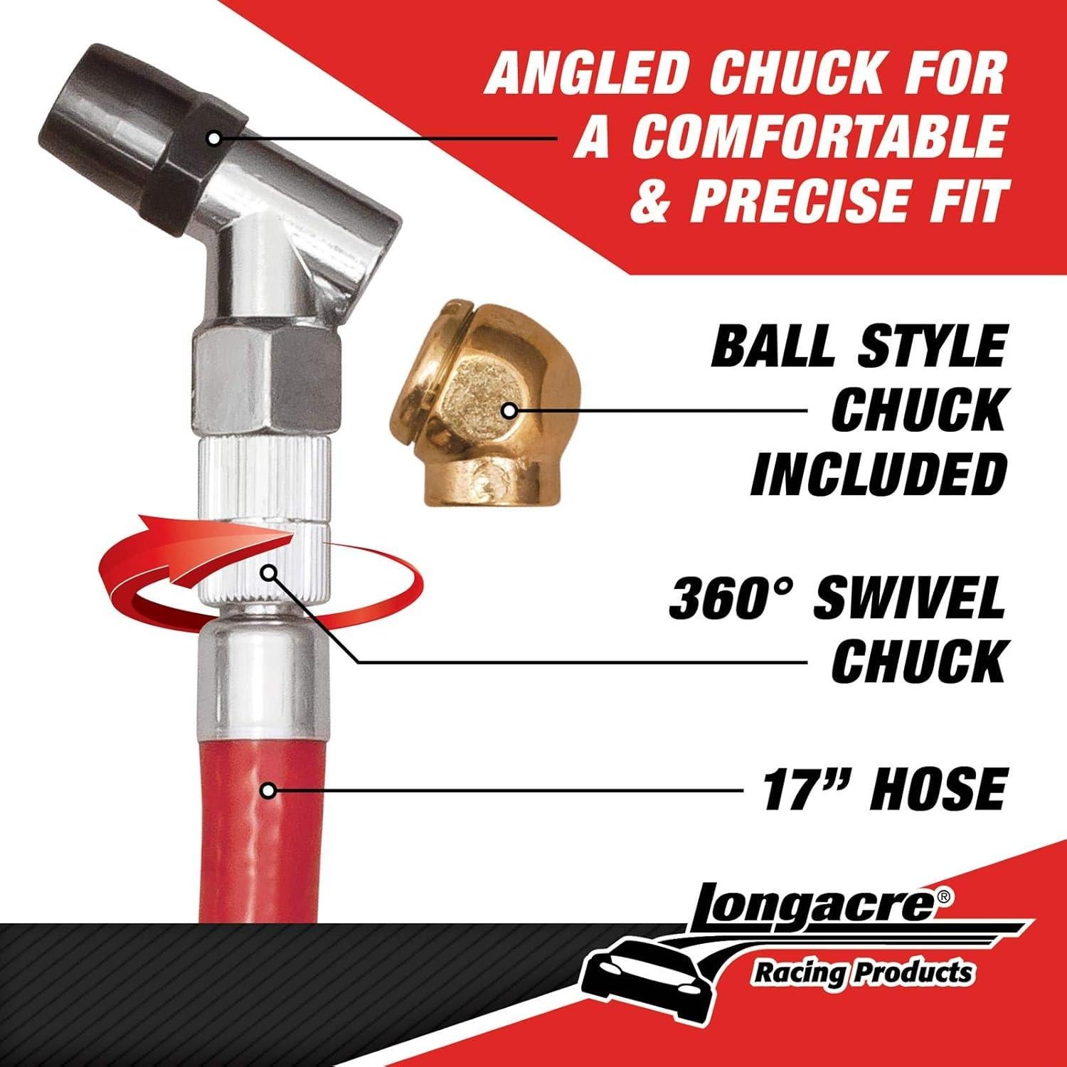 Medidor de Presión de Neumáticos Longacre 52-52003 0-60 PSI