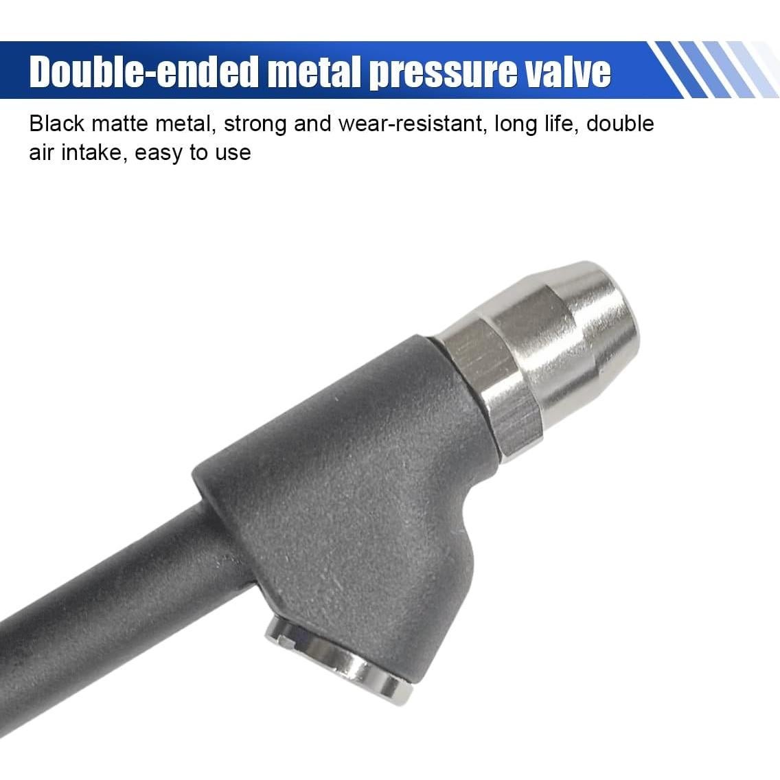 Medidor de Presión de Neumáticos LHDOS Doble Cabeza 10-150 PSI