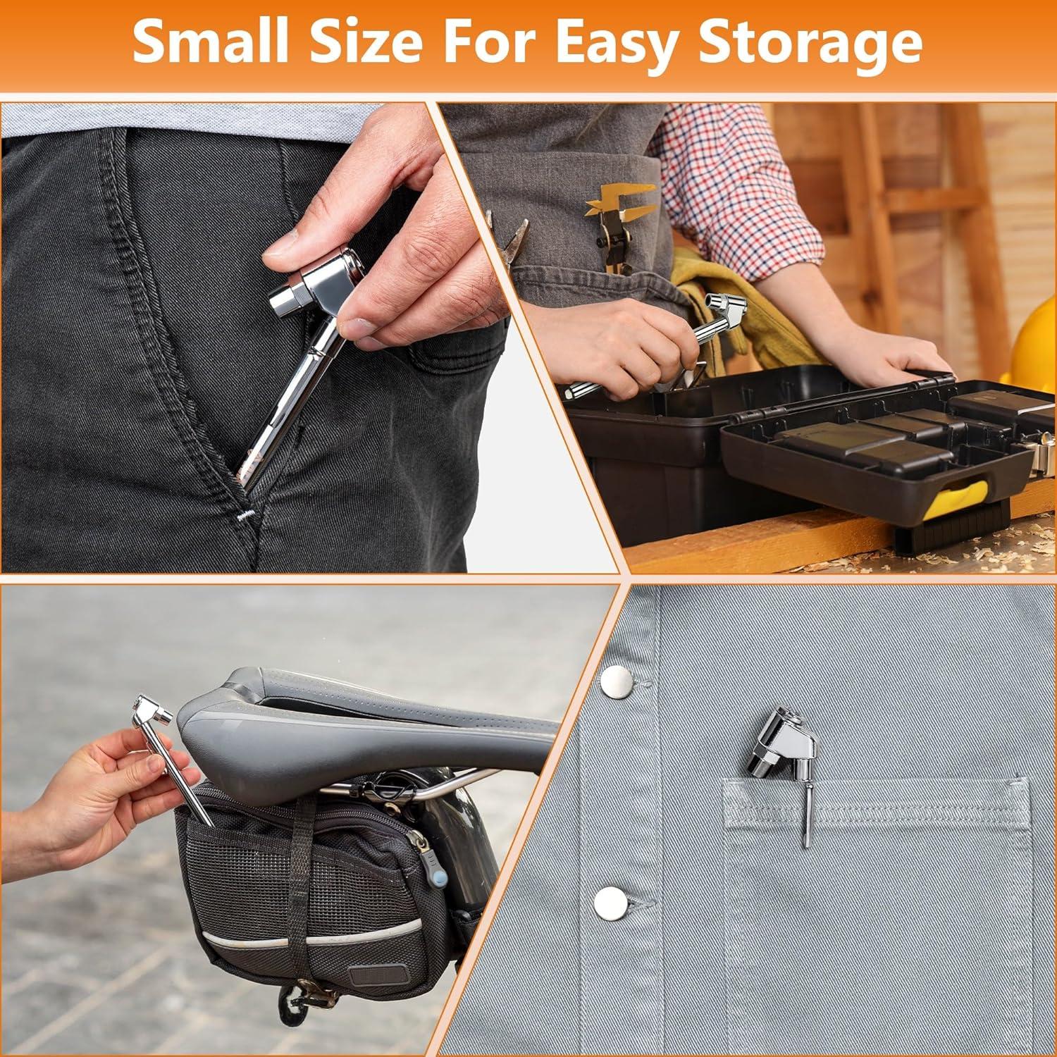 Medidor de Presión de Aire Gearyte para Neumáticos 10-120 PSI