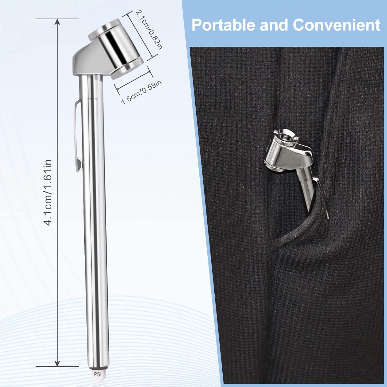 Medidor de Presión de Neumáticos WNCGC Doble Cabeza 10-120 PSI