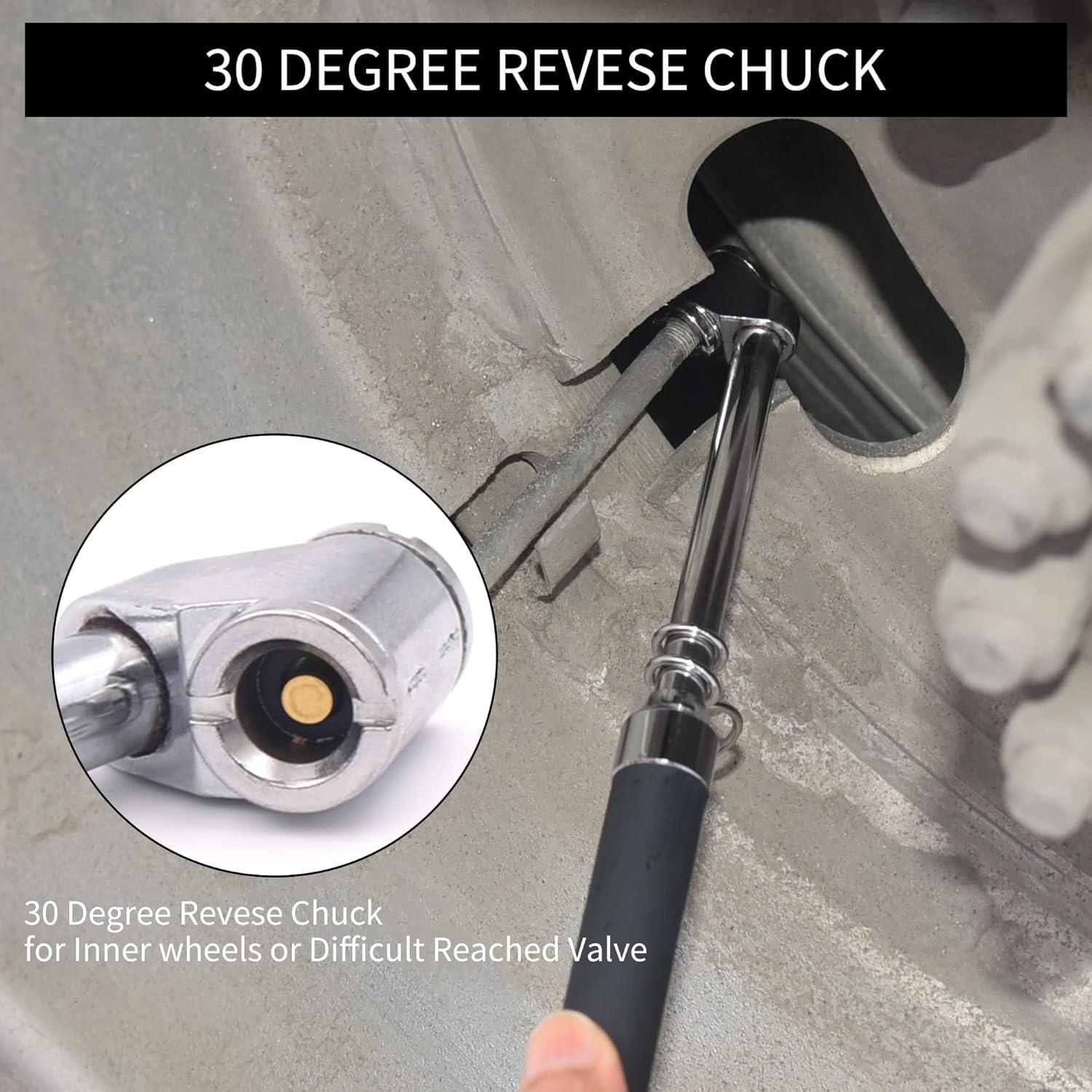 Medidor de Presión de Neumáticos Doble Cabeza SAFELIFE 10-150 PSI