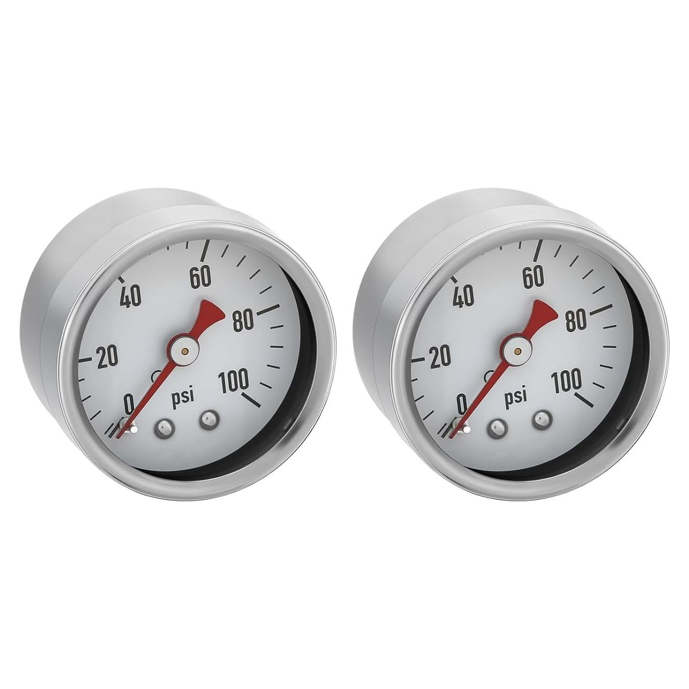 Manómetro de Baja Presión Solimeta 0-100 Psi 1.5" Acero Inoxidable