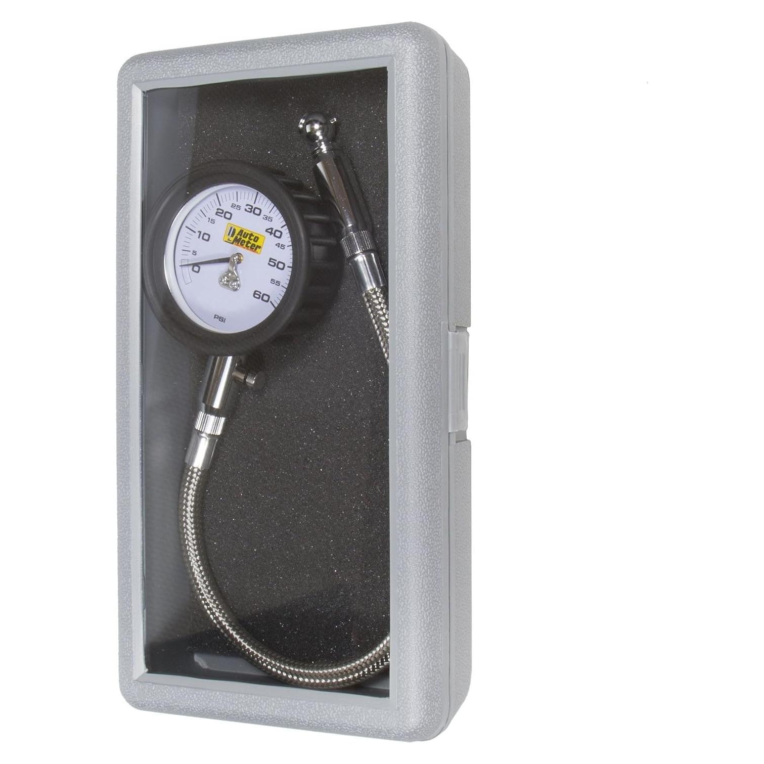 Medidor de Presión de Neumáticos Auto Meter 2160 60 PSI